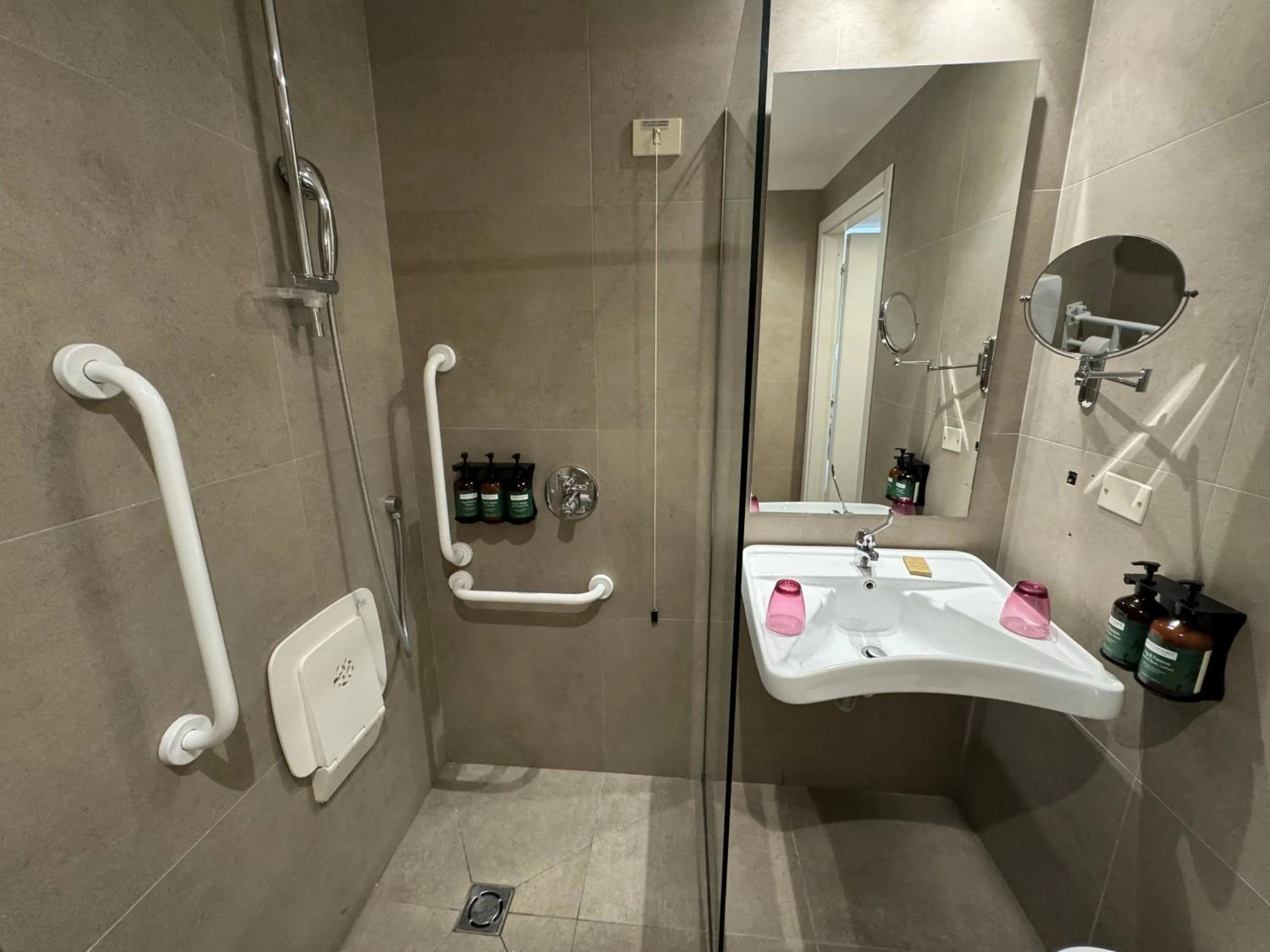 Bathroom in Crowne Plaza Rome St. Peter's by IHG