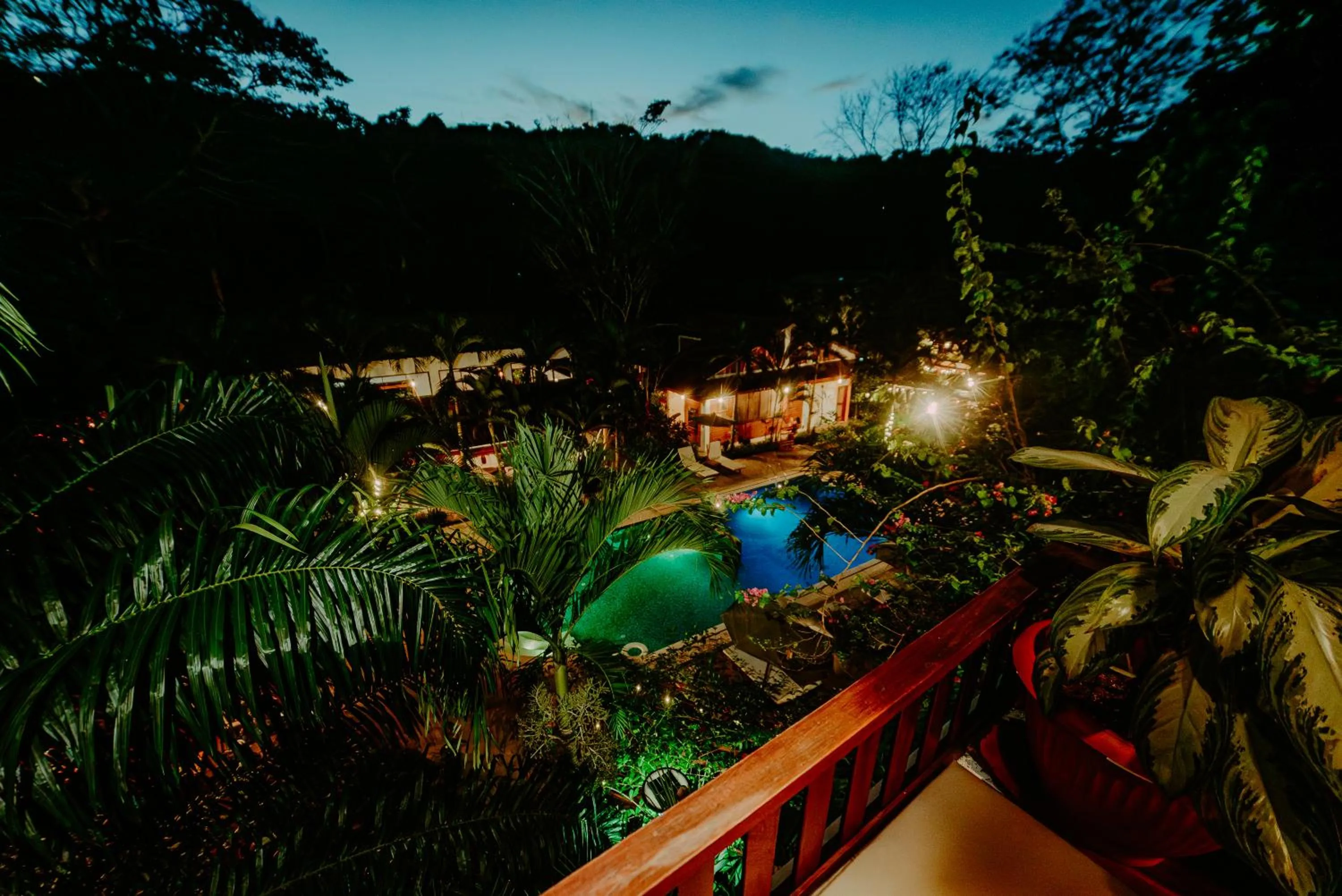 Swimming pool in Villa Lu Amazon Ecolodge