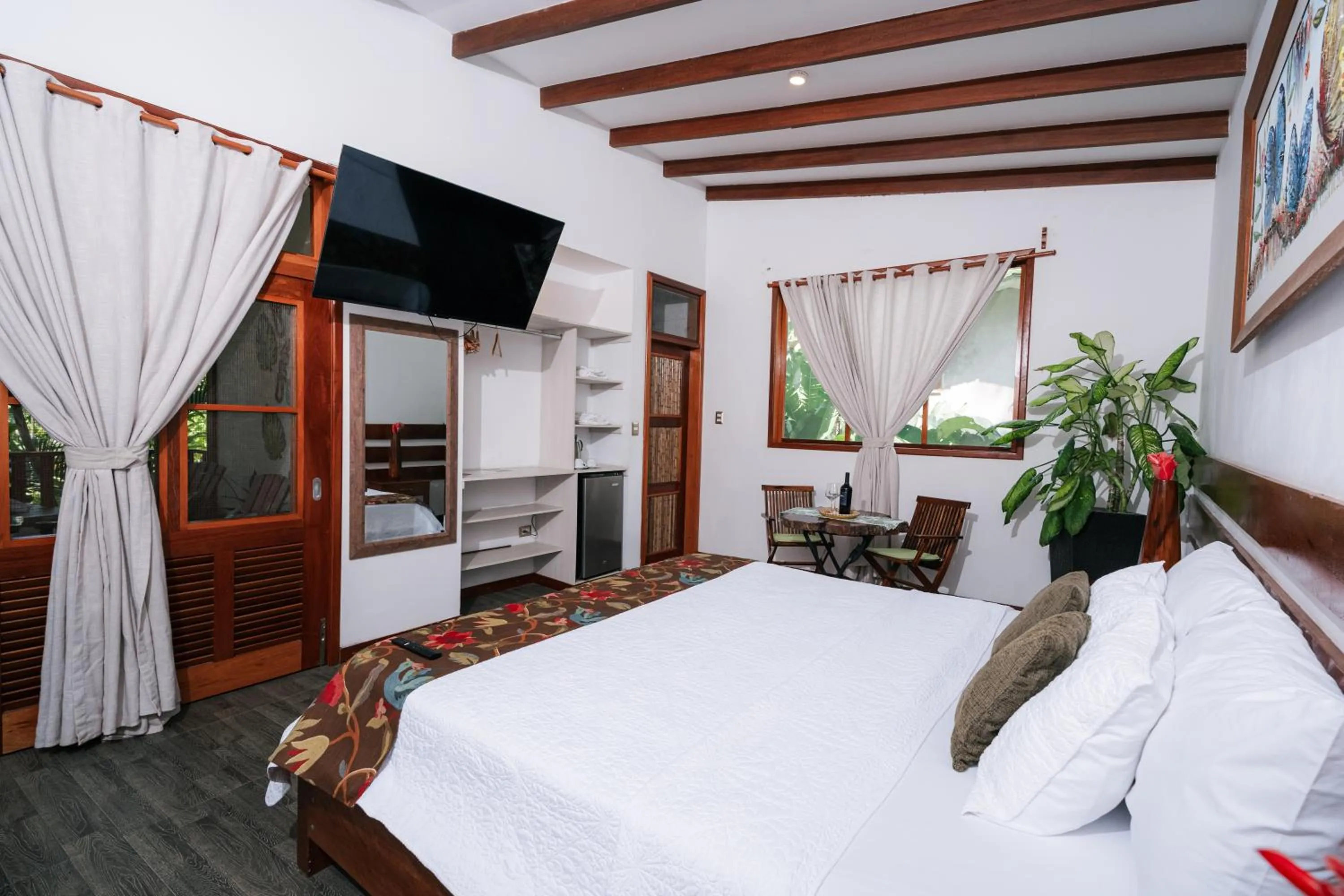 Bedroom, Bed in Villa Lu Amazon Ecolodge