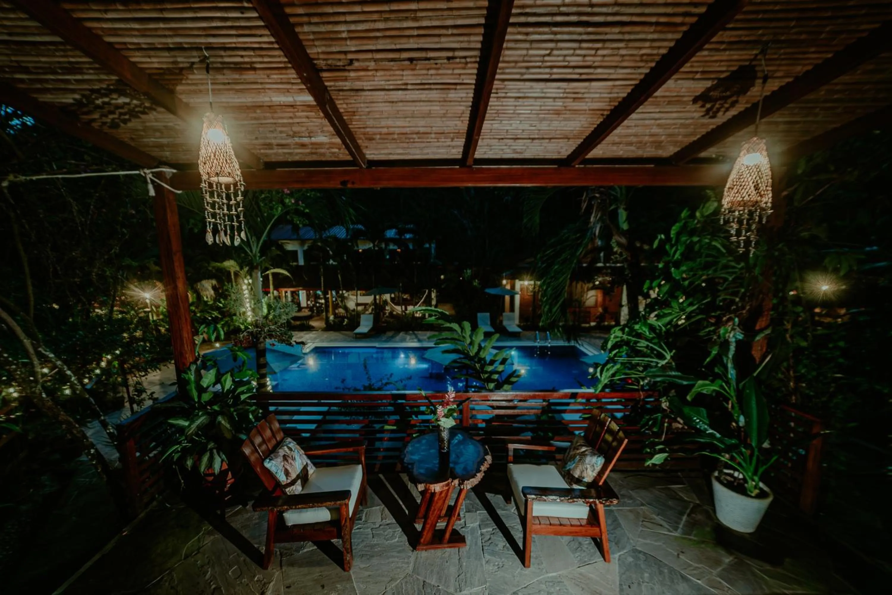 Swimming pool in Villa Lu Amazon Ecolodge