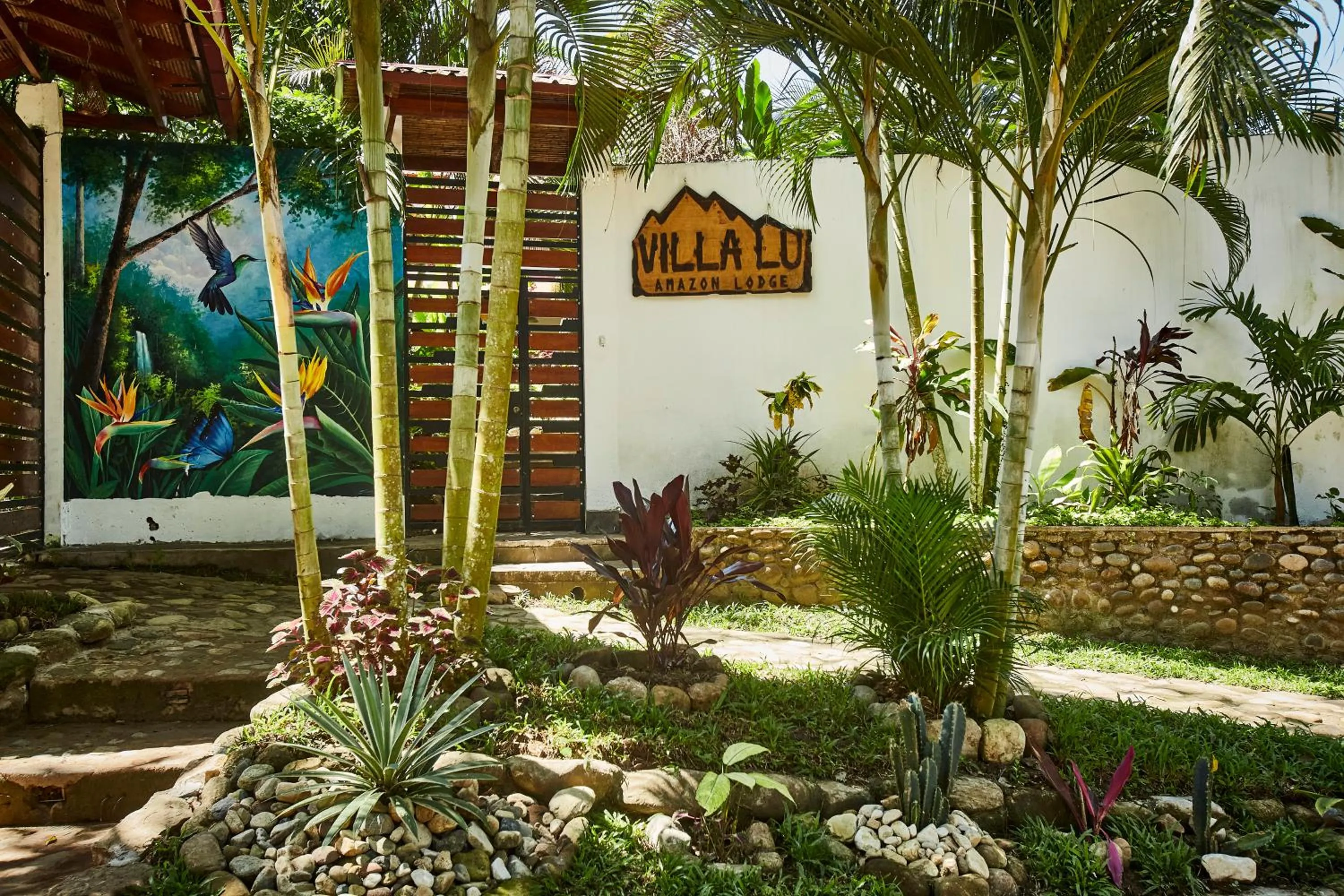 Facade/entrance in Villa Lu Amazon Ecolodge