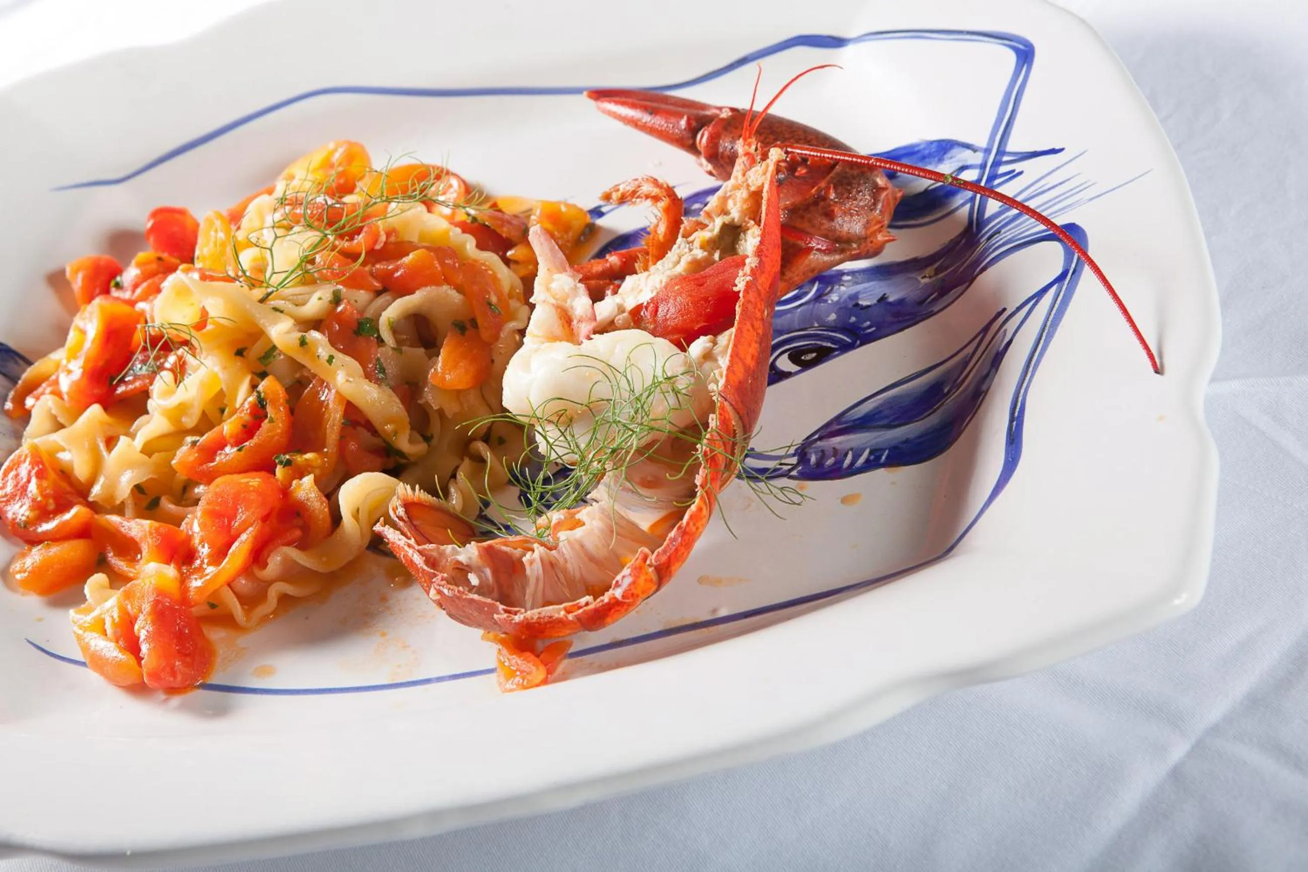 Food and drinks in Hotel Pupetto