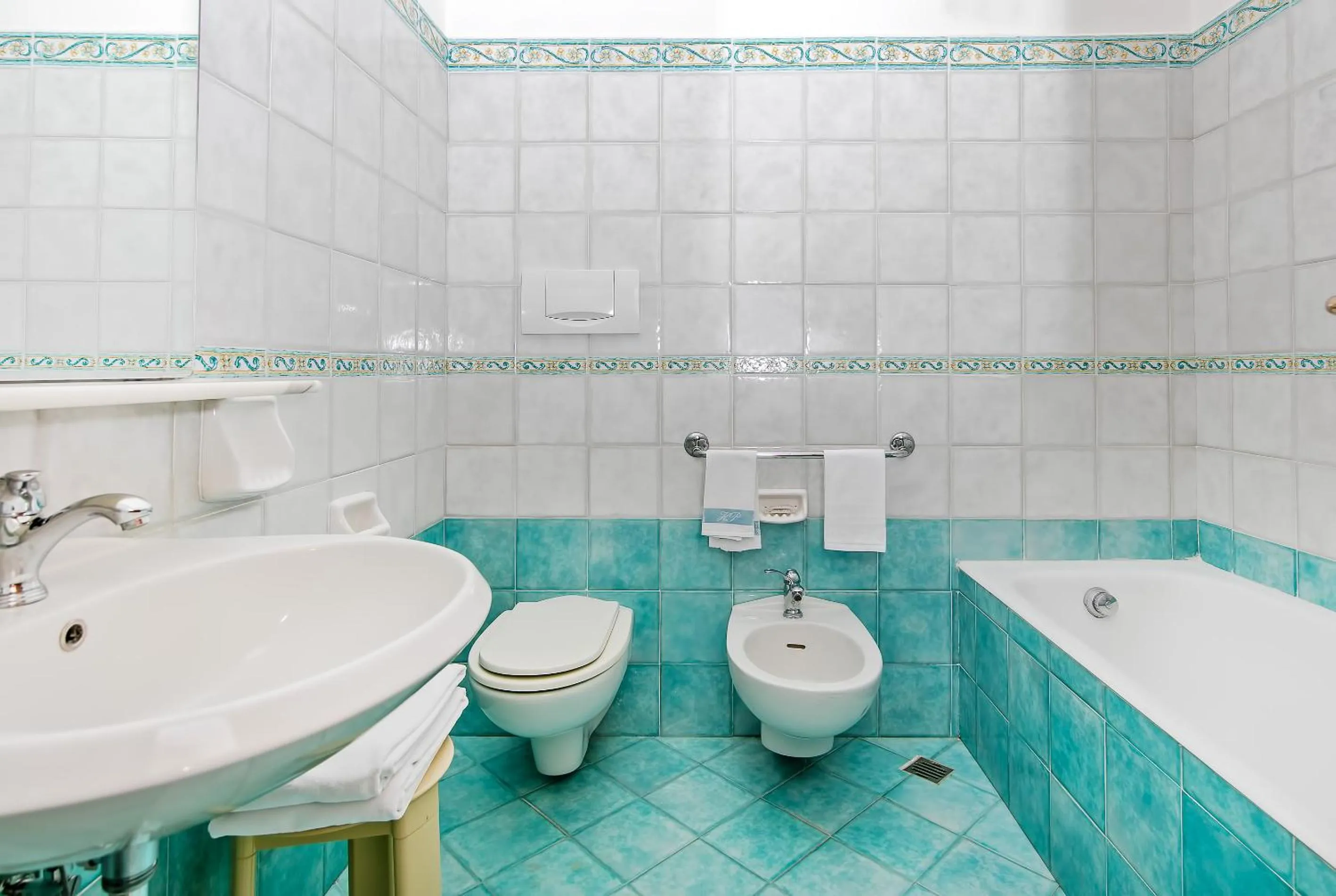 Bathroom in Hotel Pupetto