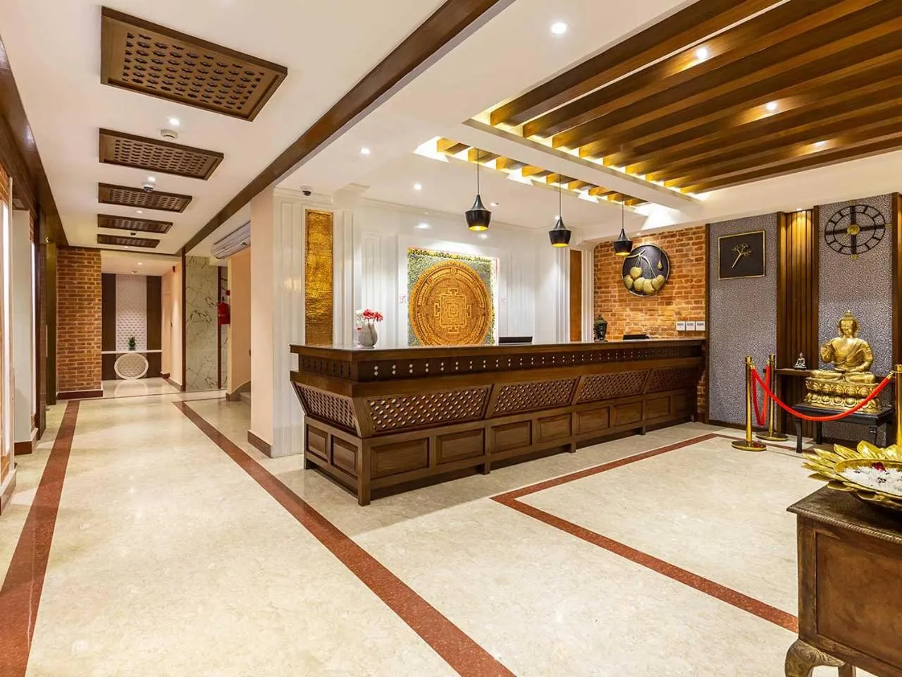 Lobby or reception in Dream International Hotel