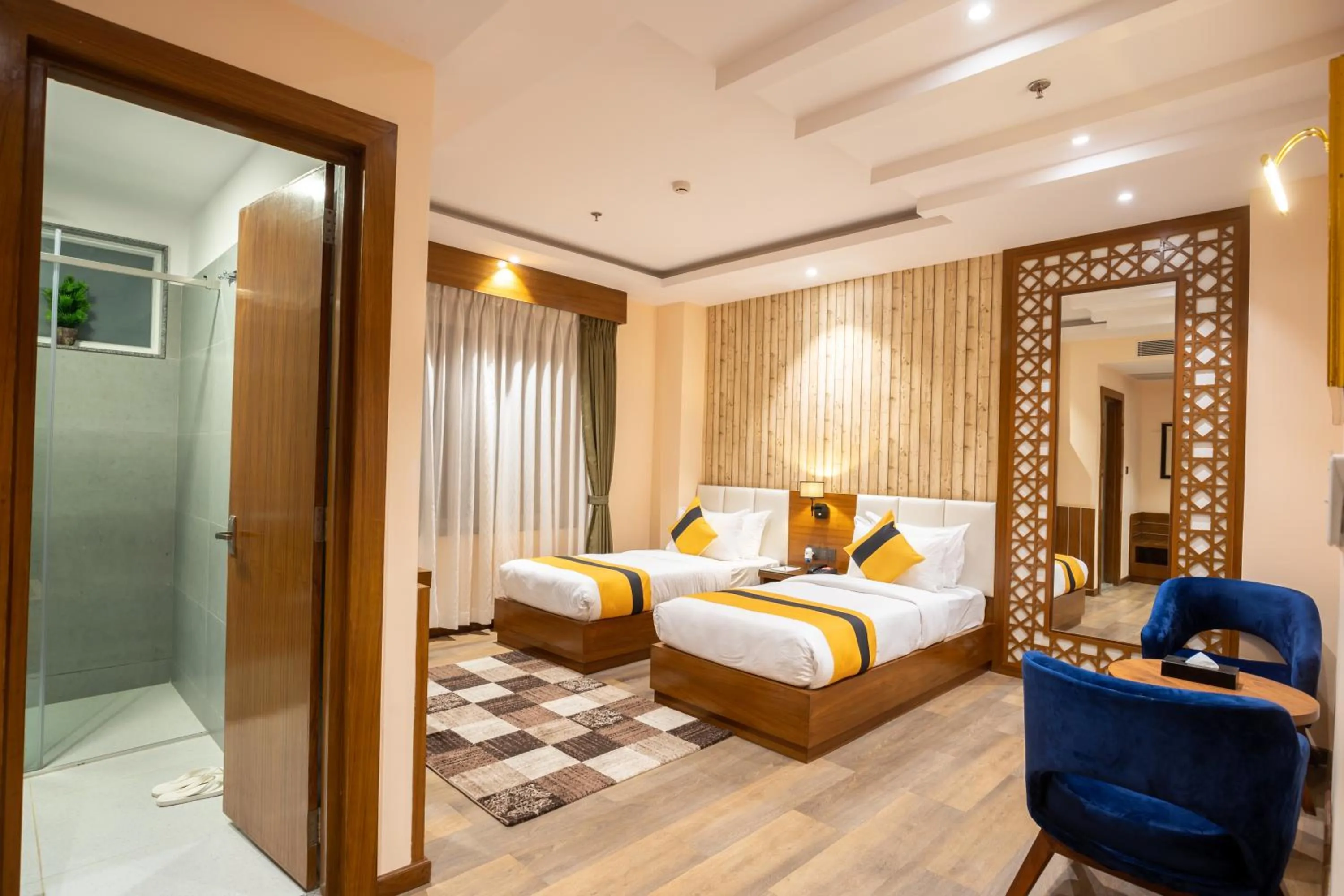 Bed in Dream International Hotel