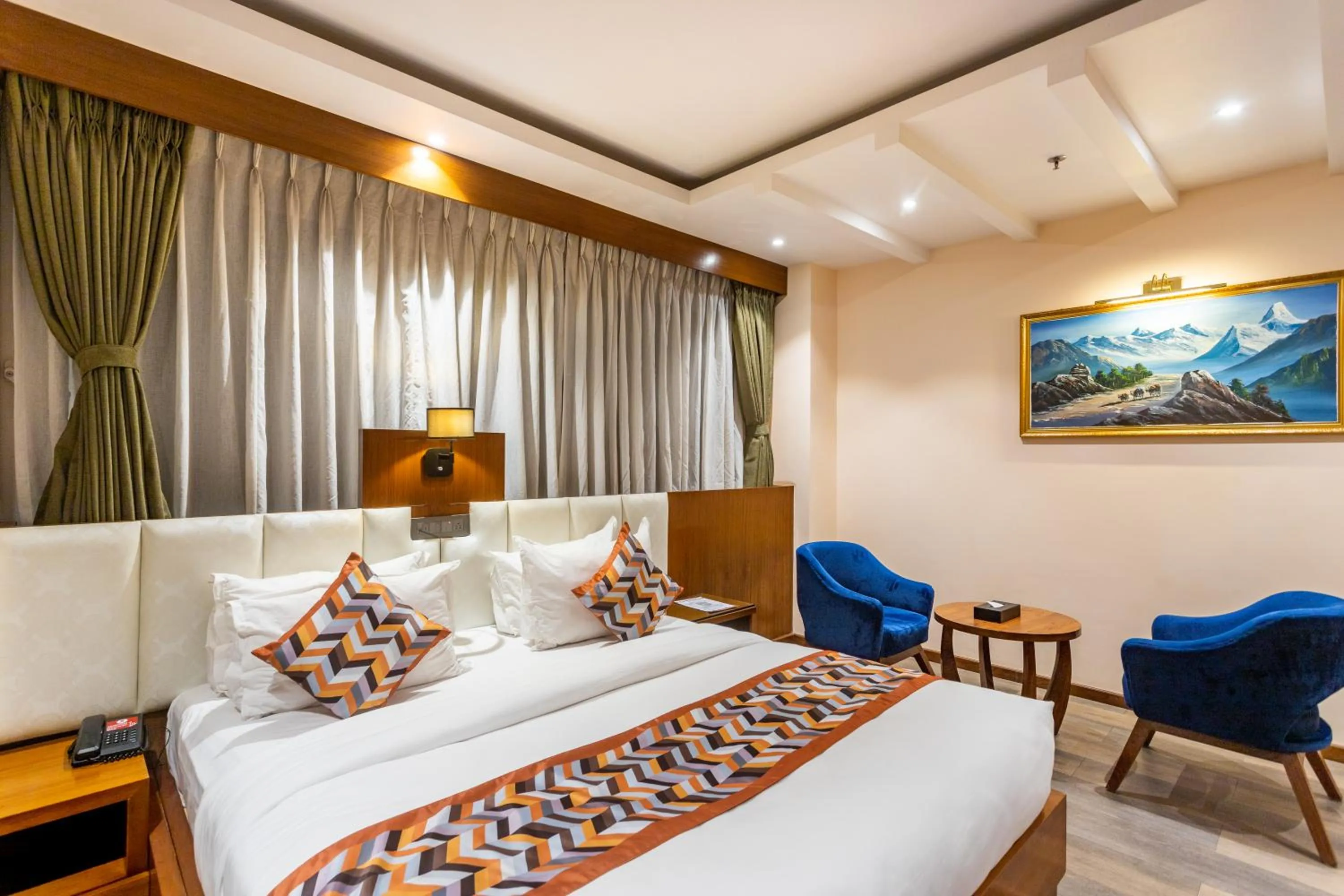 Bed in Dream International Hotel