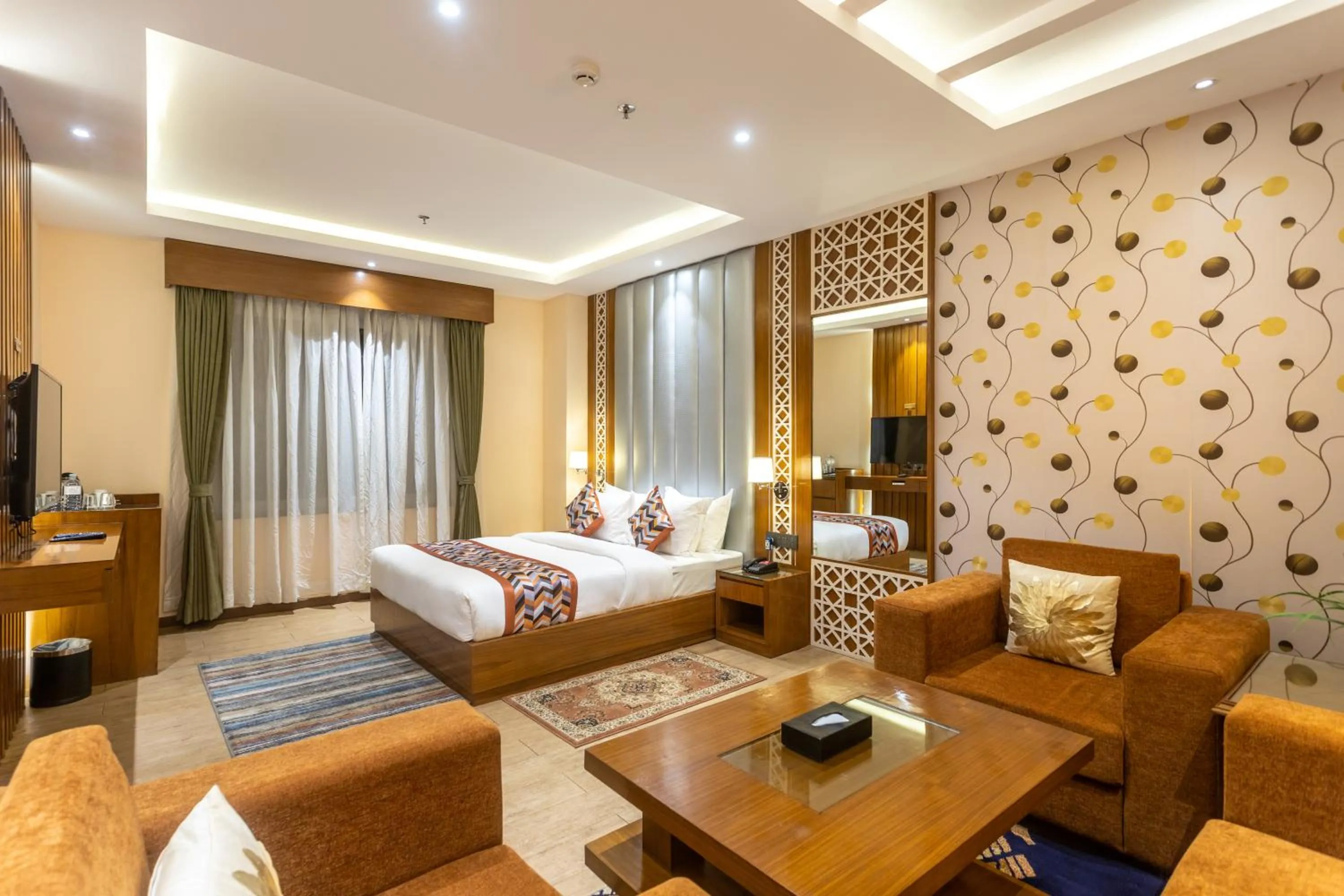 Bed in Dream International Hotel