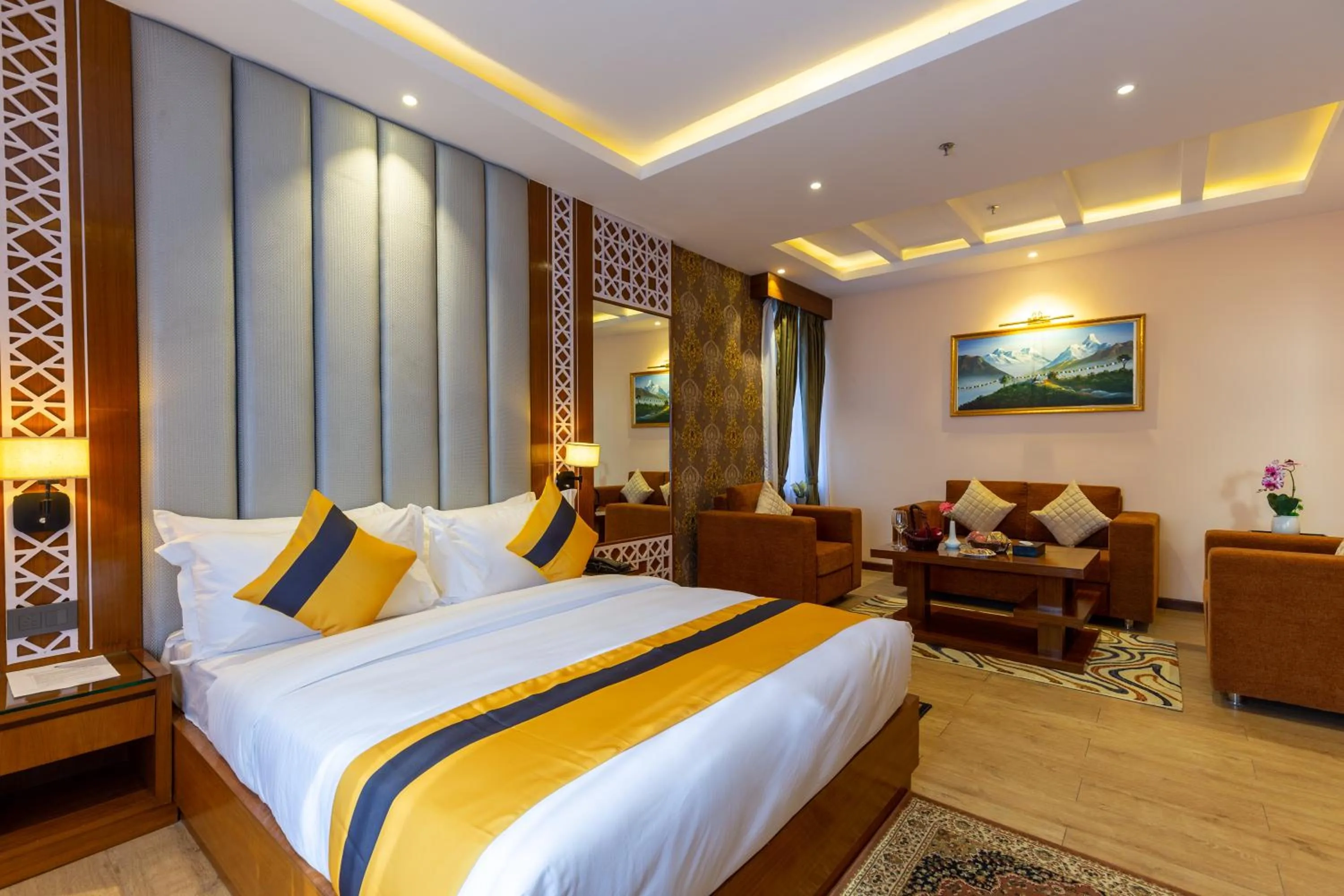 Photo of the whole room, Bed in Dream International Hotel