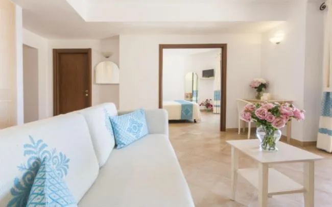 Seating area in Hotel Dei Pini