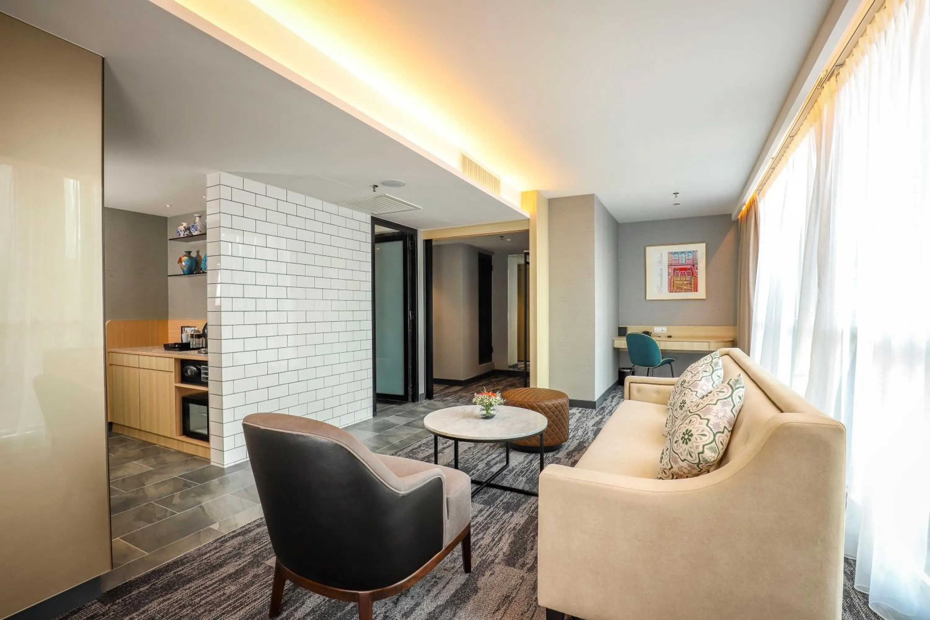 Living room in Santa Grand Signature Kuala Lumpur