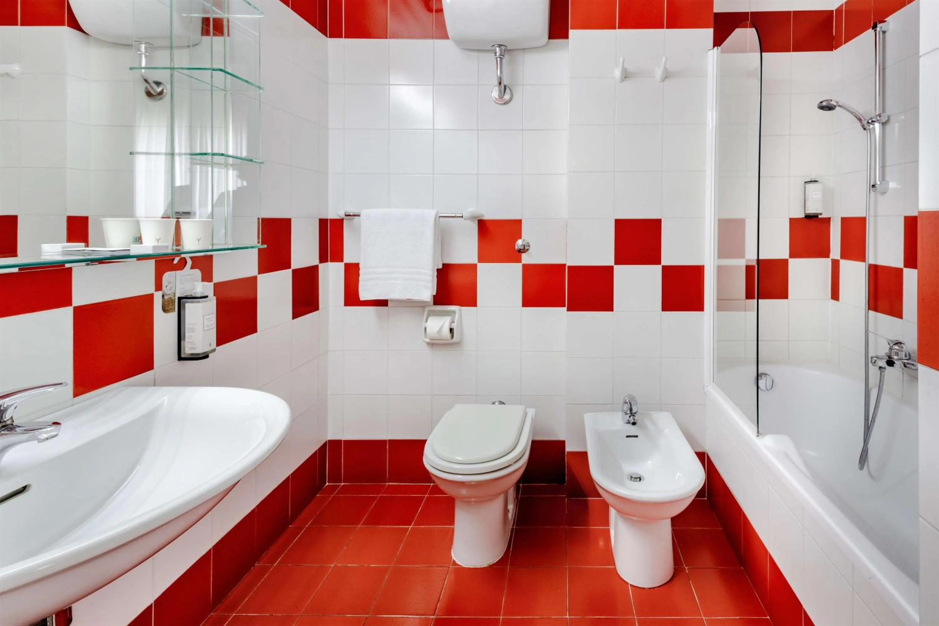 Bathroom in Best Western Hotel Residence Italia