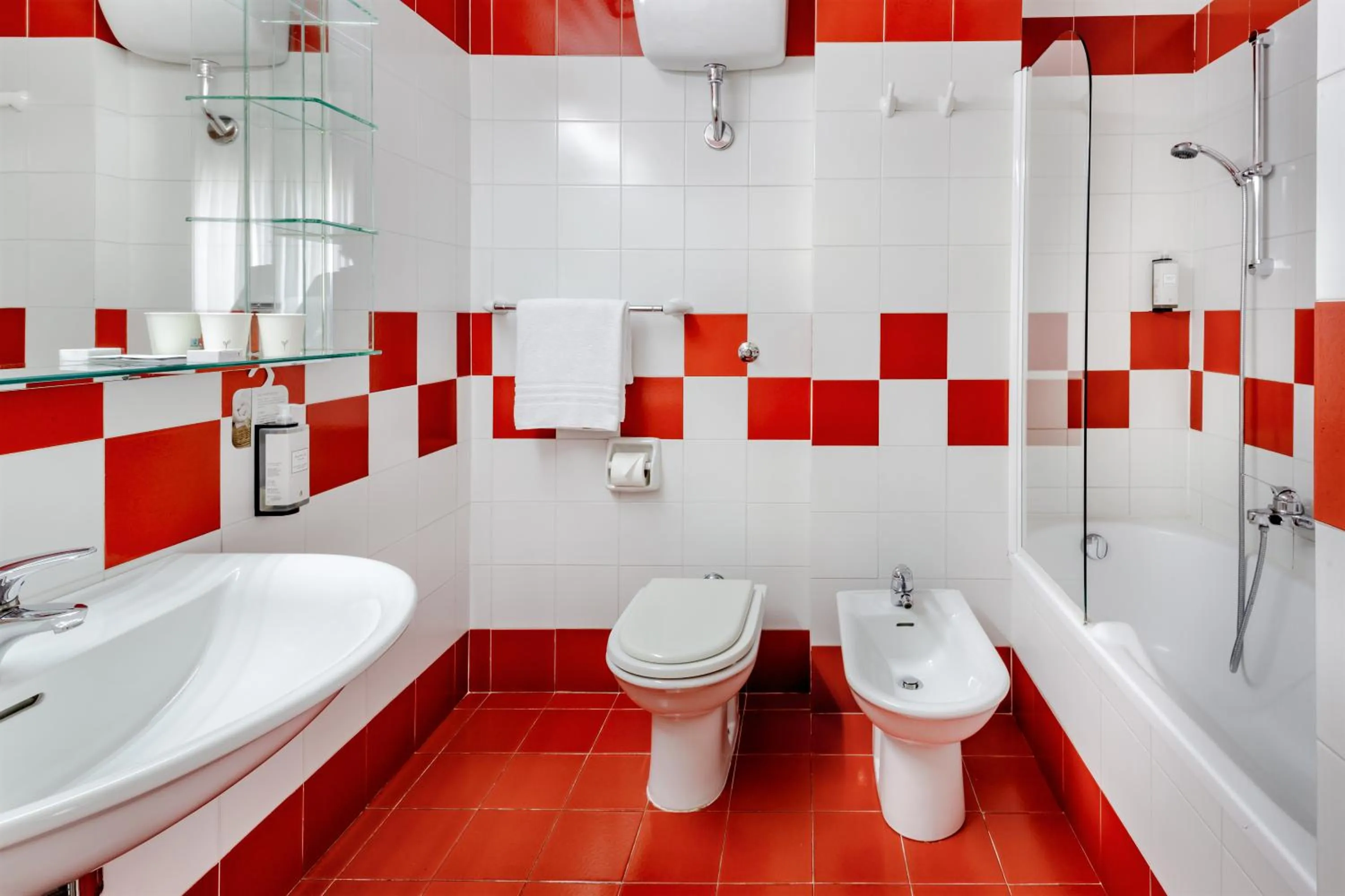 Bathroom in Best Western Hotel Residence Italia