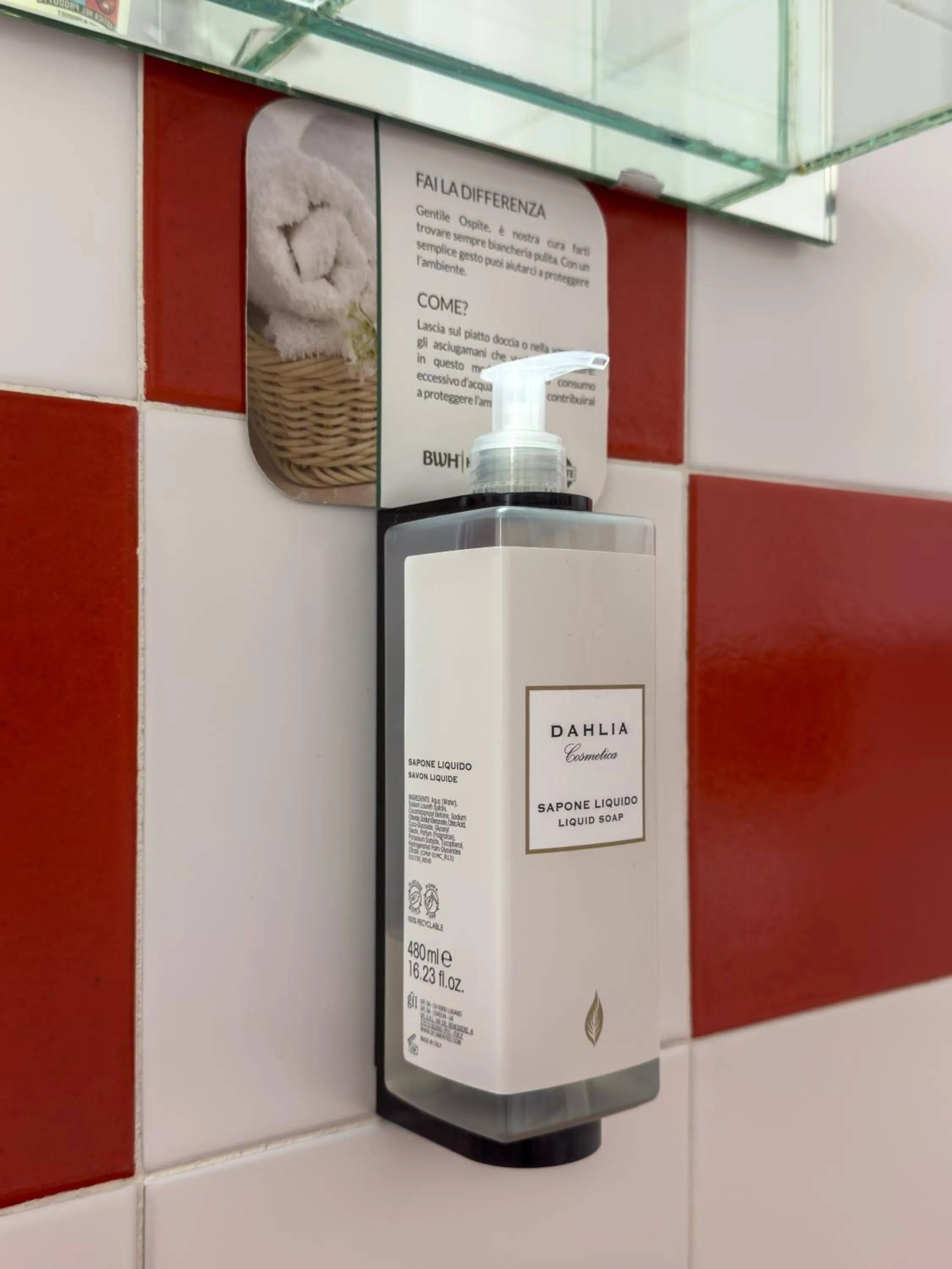 Bathroom in Best Western Hotel Residence Italia