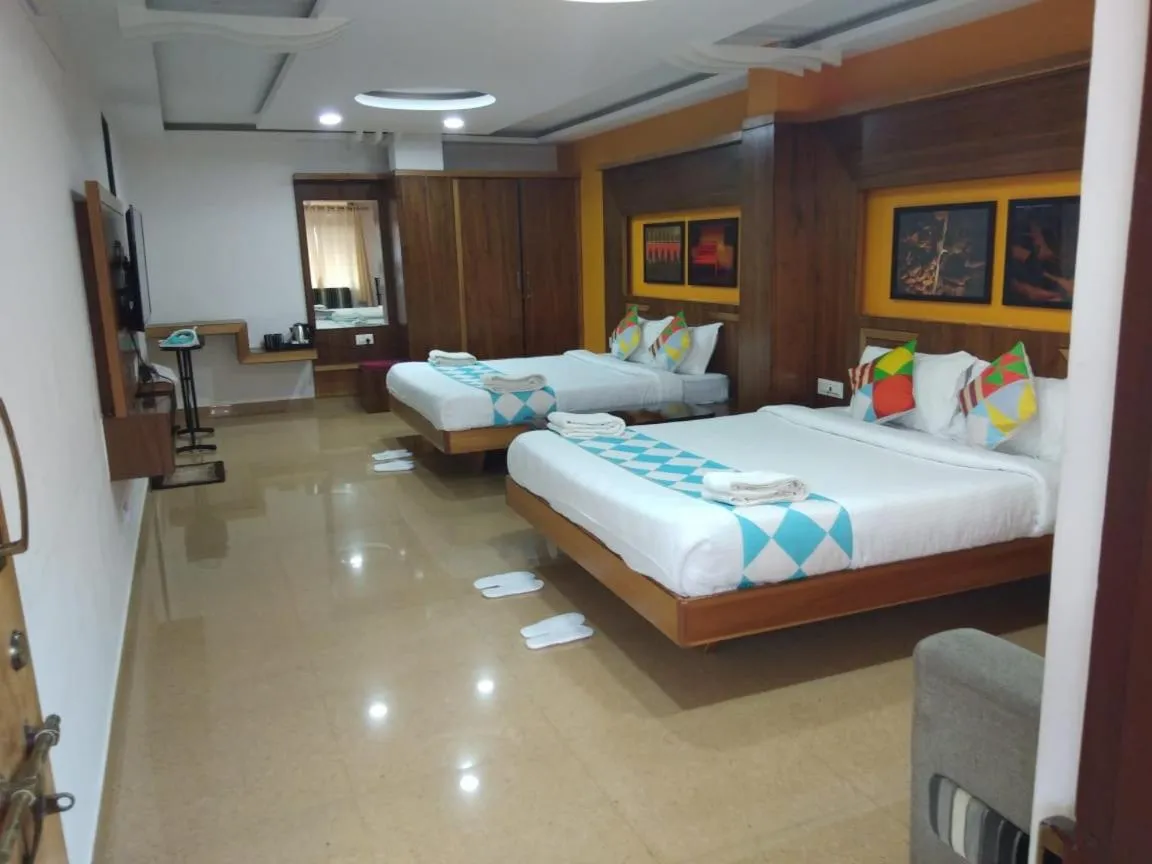 Bed in Anika Palace by Pepe Inn Hotel