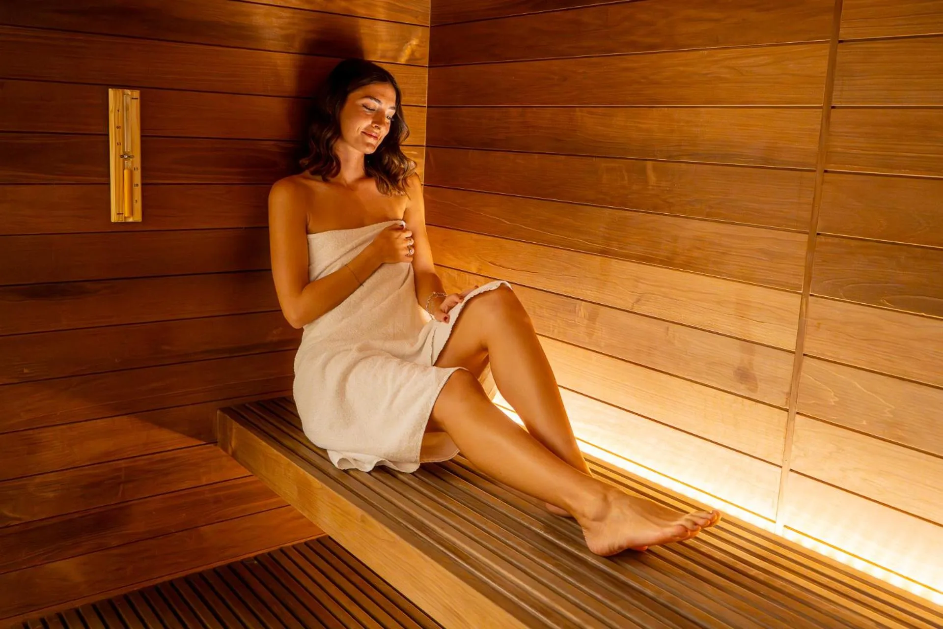 Sauna in Felix Hotels - Hotel Felix Olbia