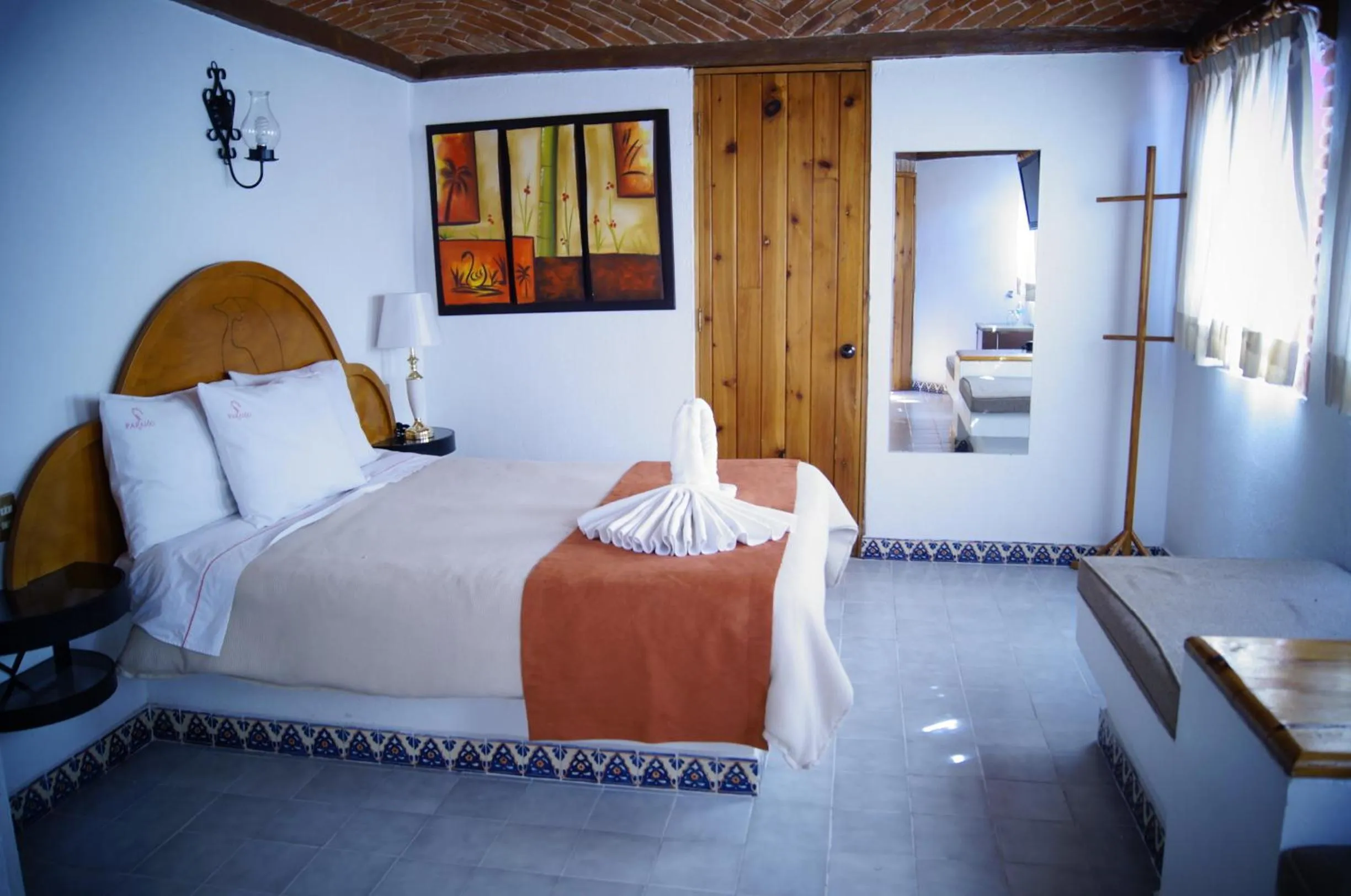 Bed in Suites Paraiso Tequis