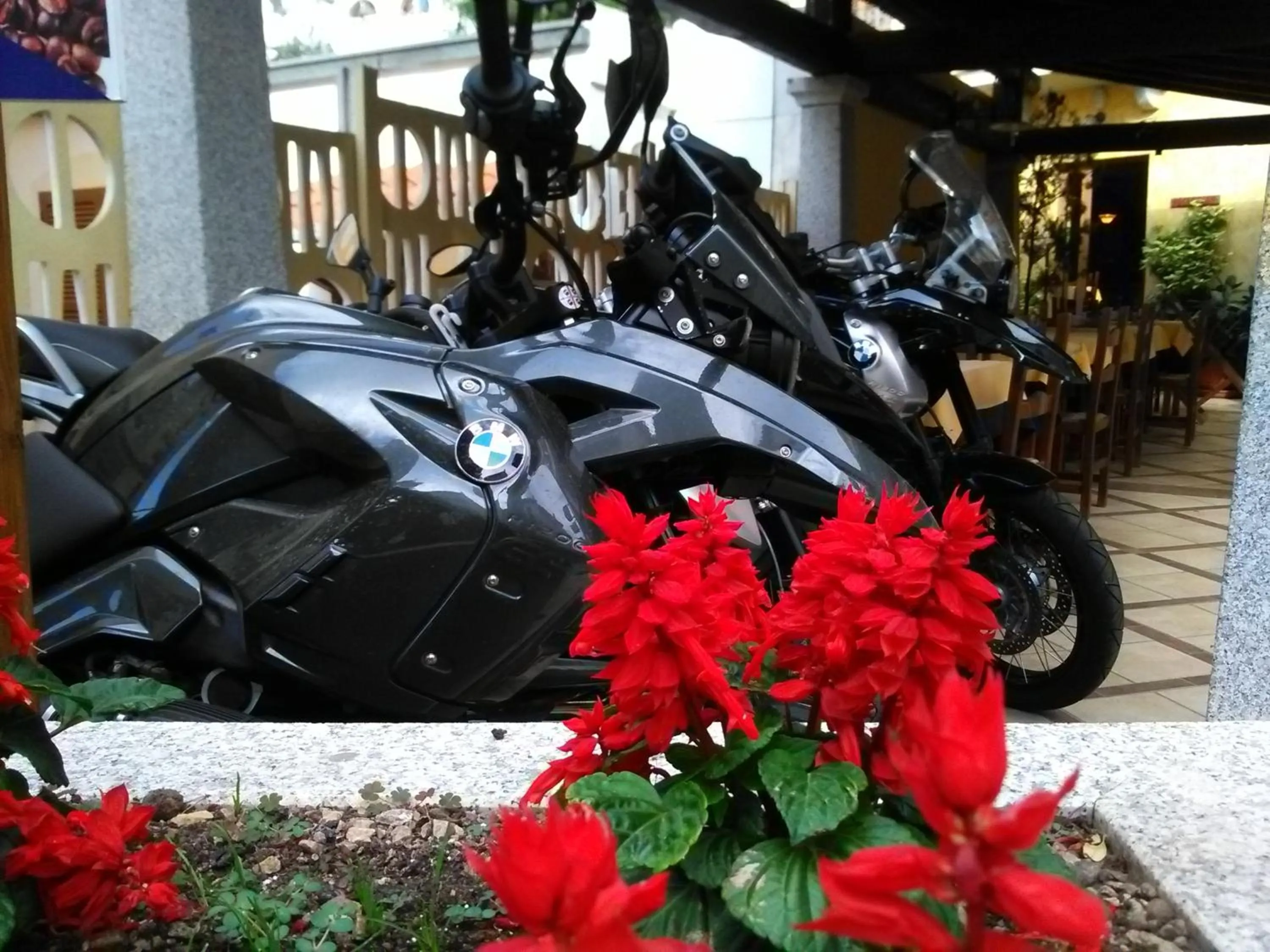 Patio in Hotel San Francisco