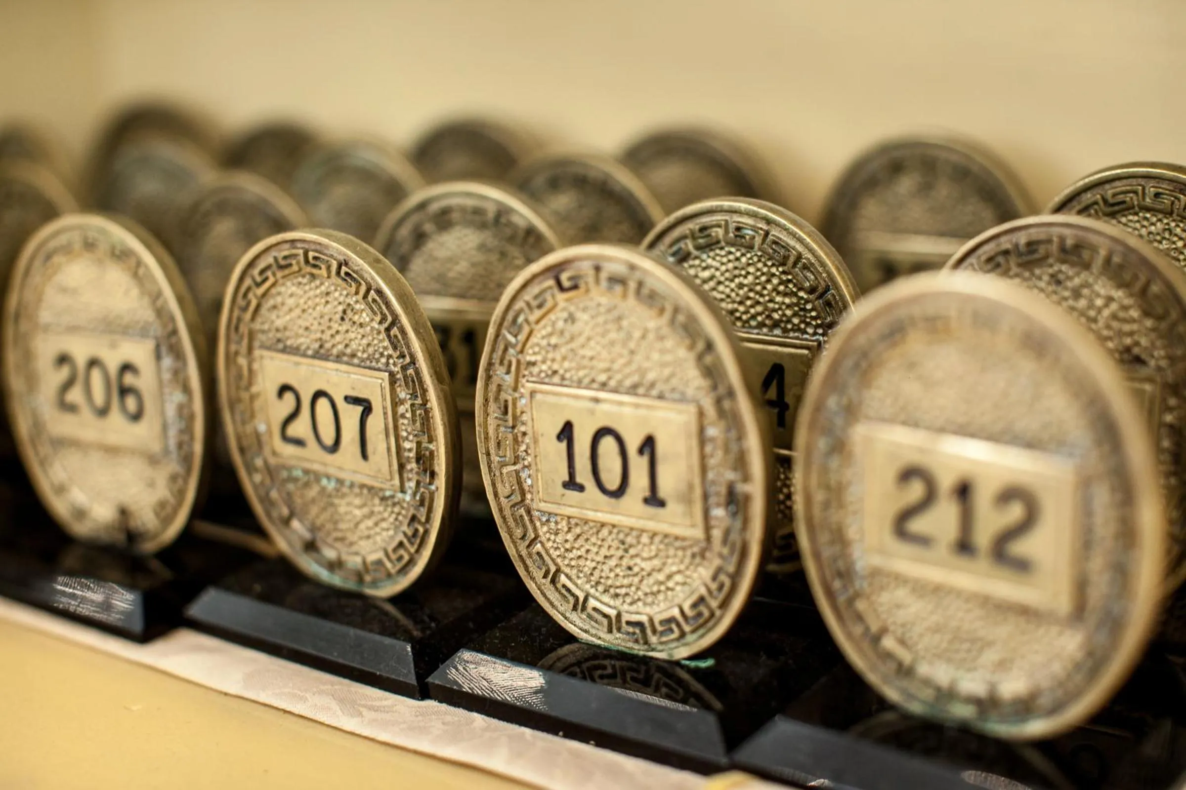 Decorative detail in Albergo Belsoggiorno