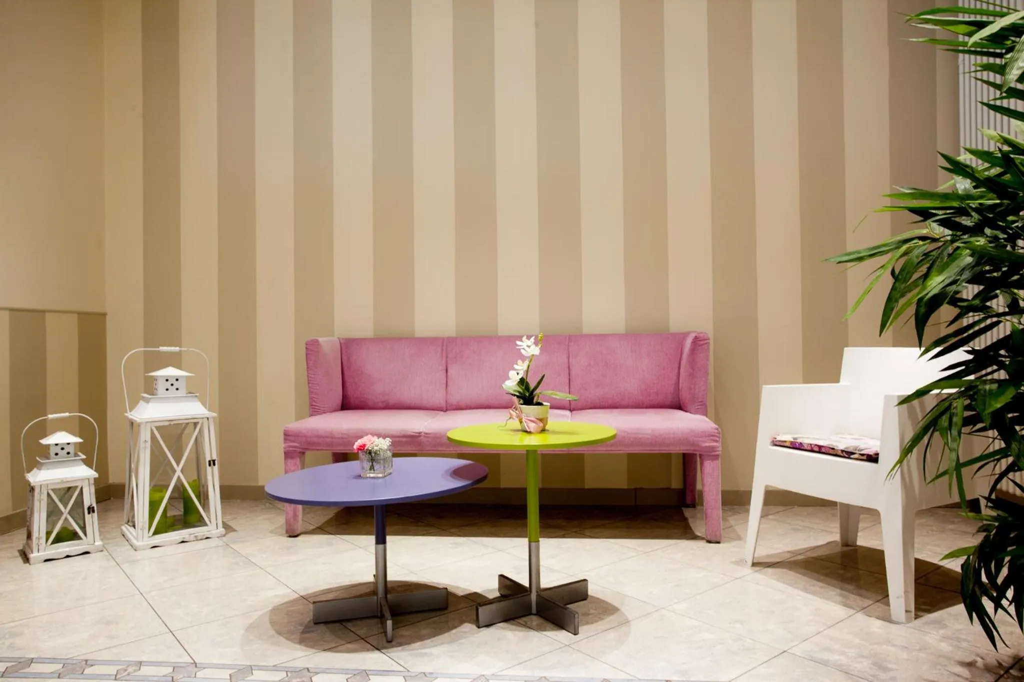 Lobby or reception in Albergo Belsoggiorno