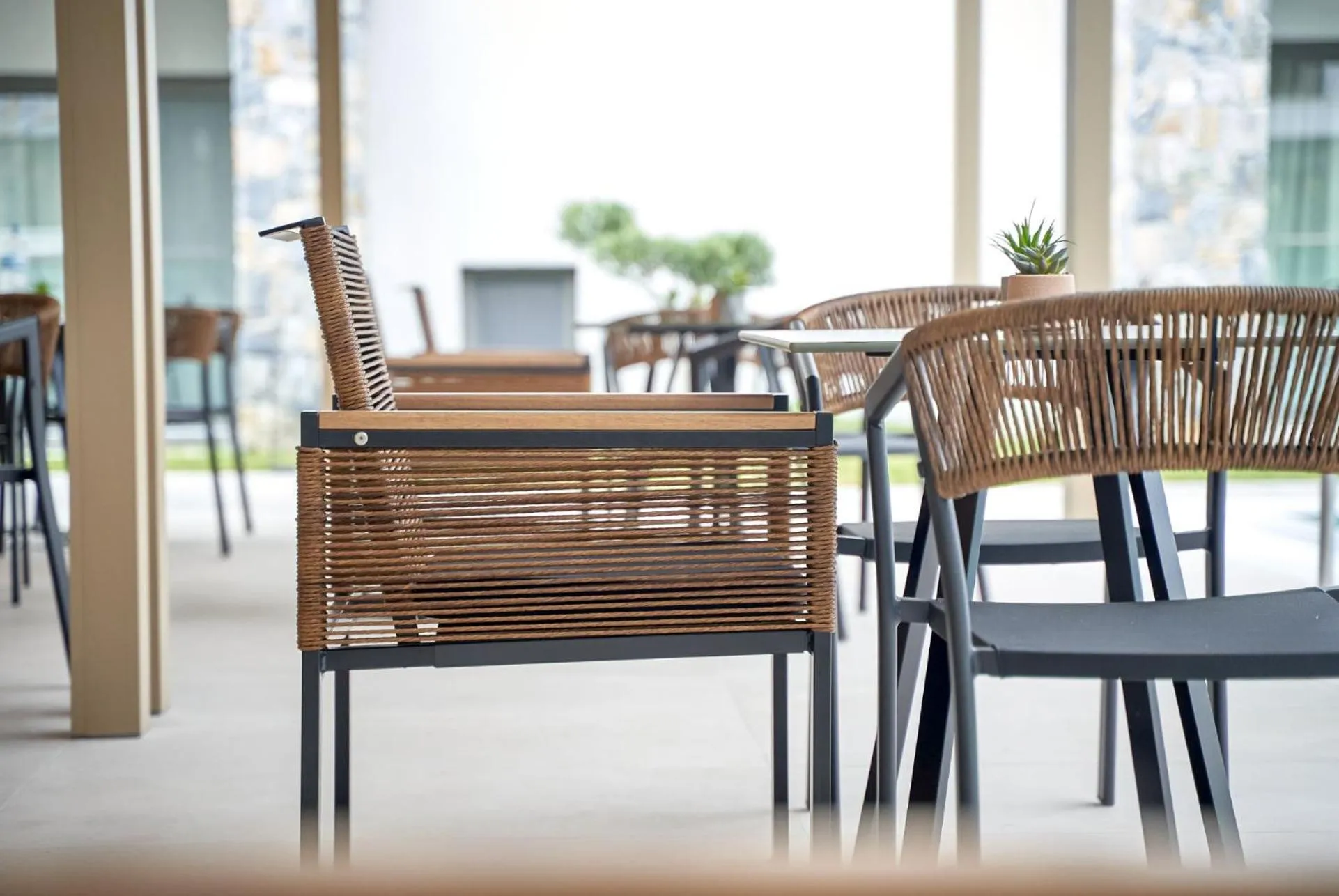 Seating area in Celine's Rose