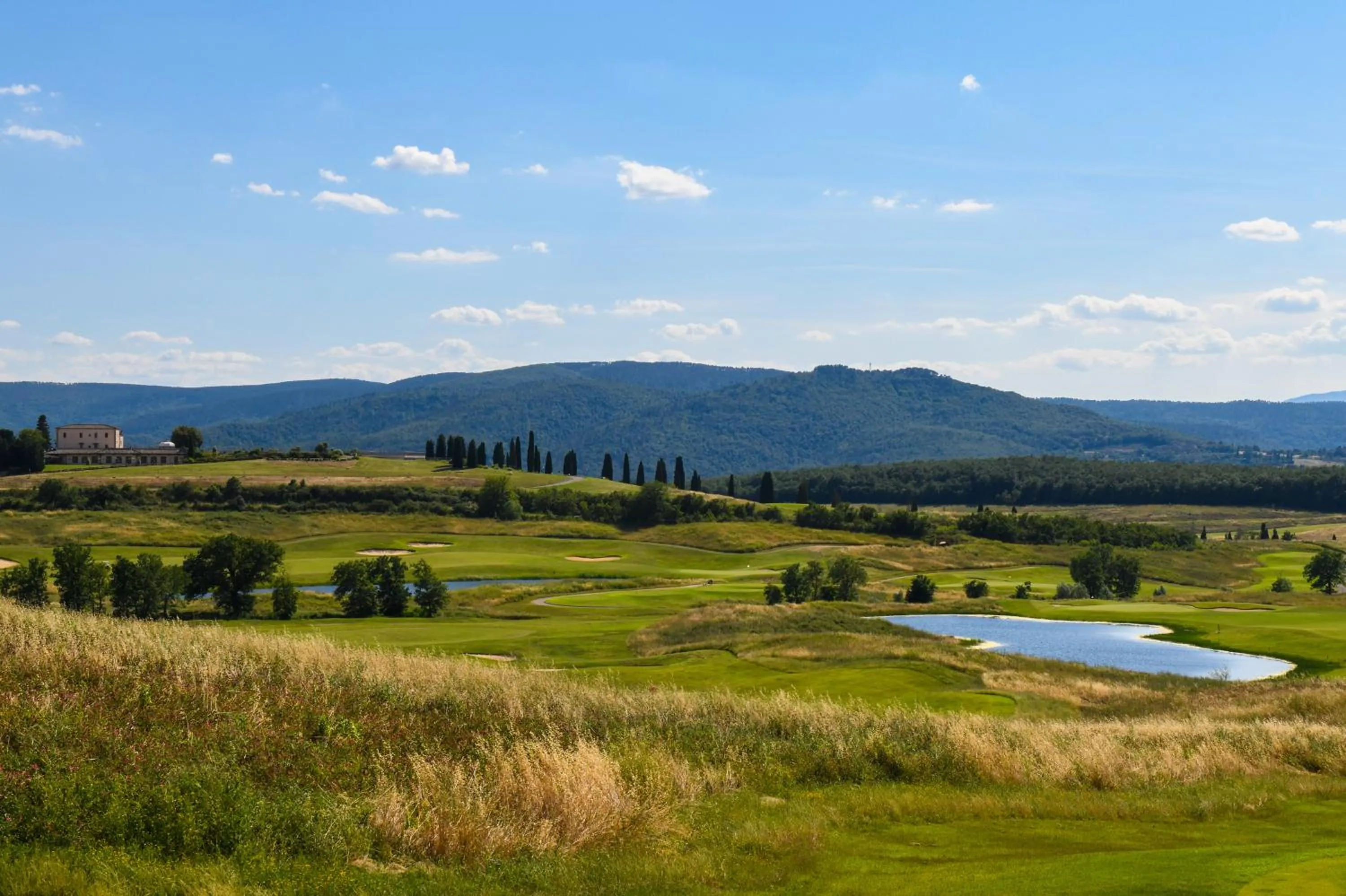 Golfcourse in La Bagnaia Golf Resort