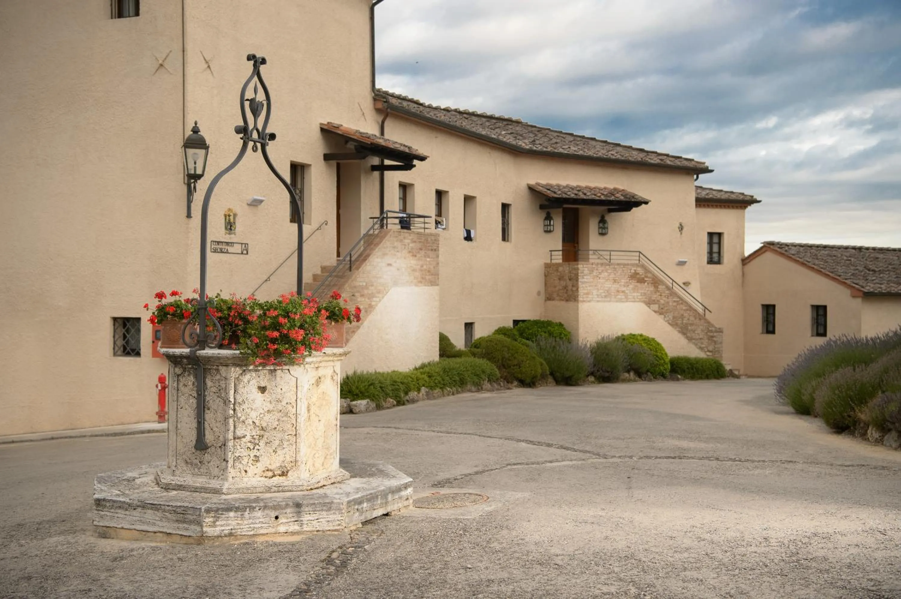 Property building in La Bagnaia Golf Resort