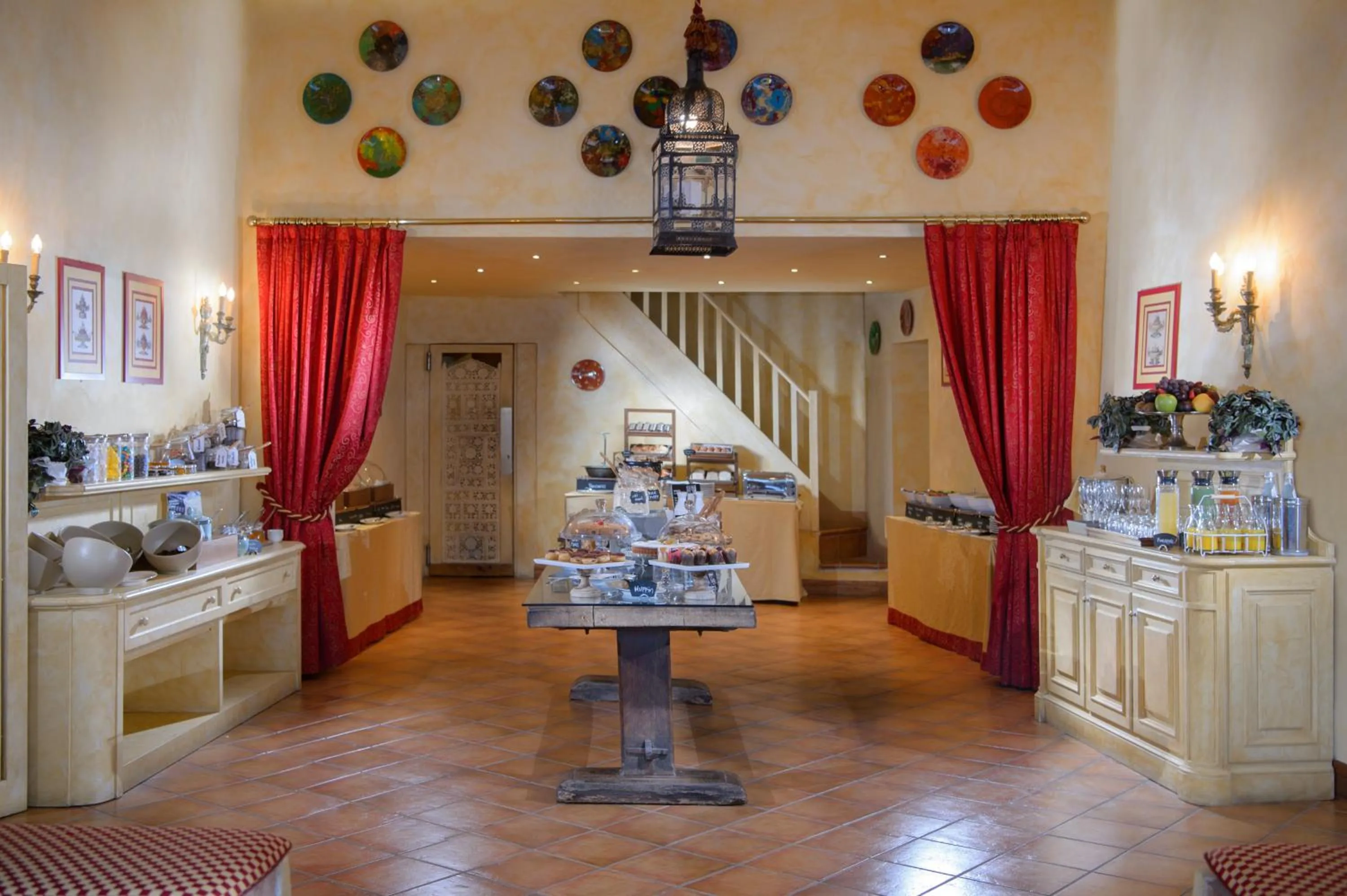 Breakfast in La Bagnaia Golf Resort