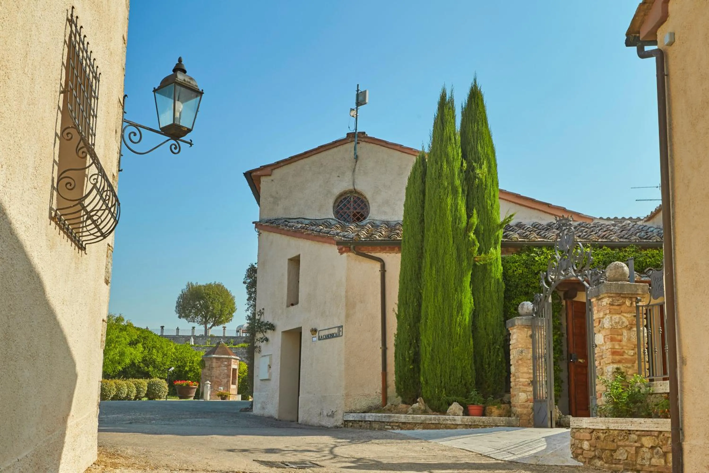 On site in La Bagnaia Golf Resort