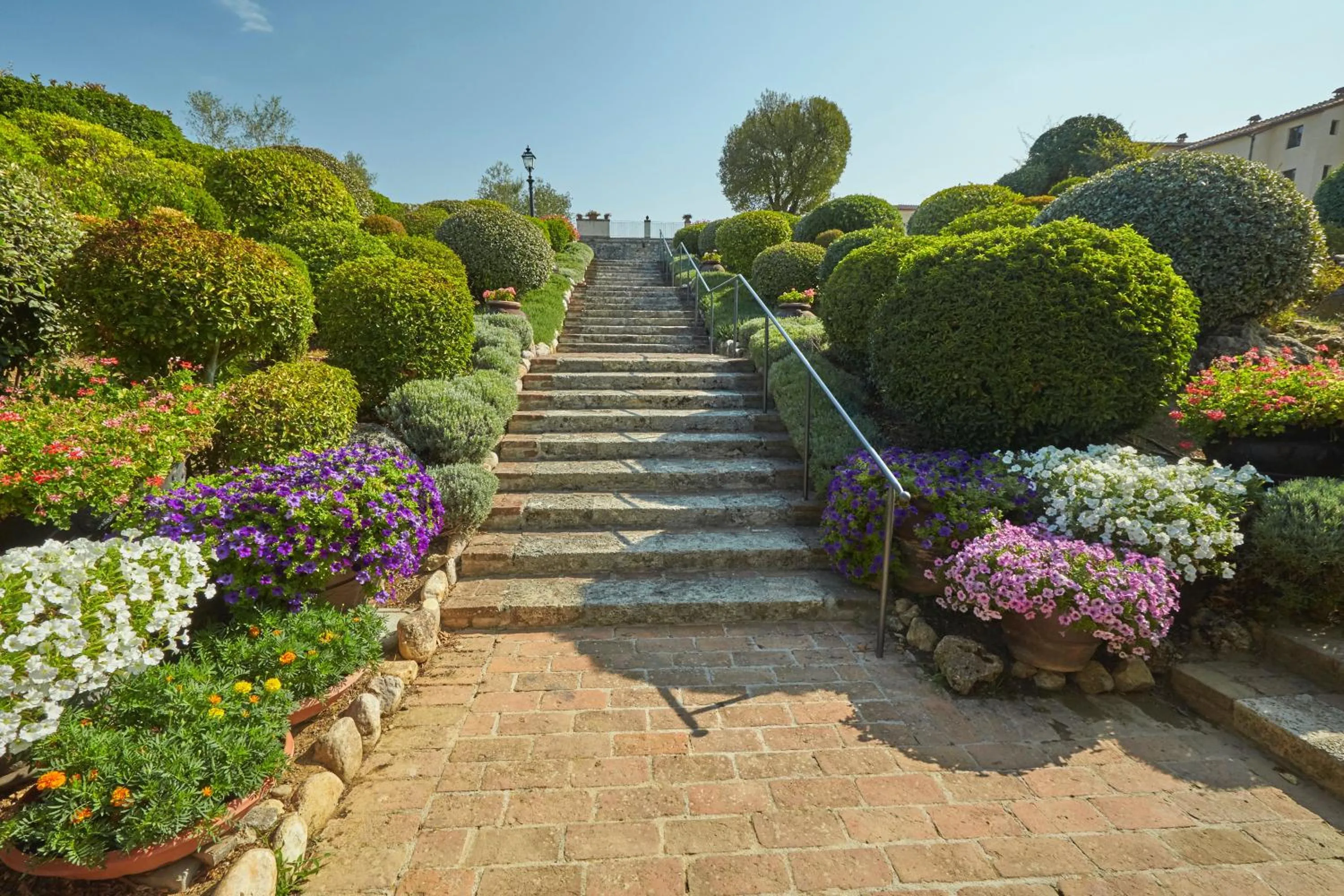 Garden in La Bagnaia Golf Resort