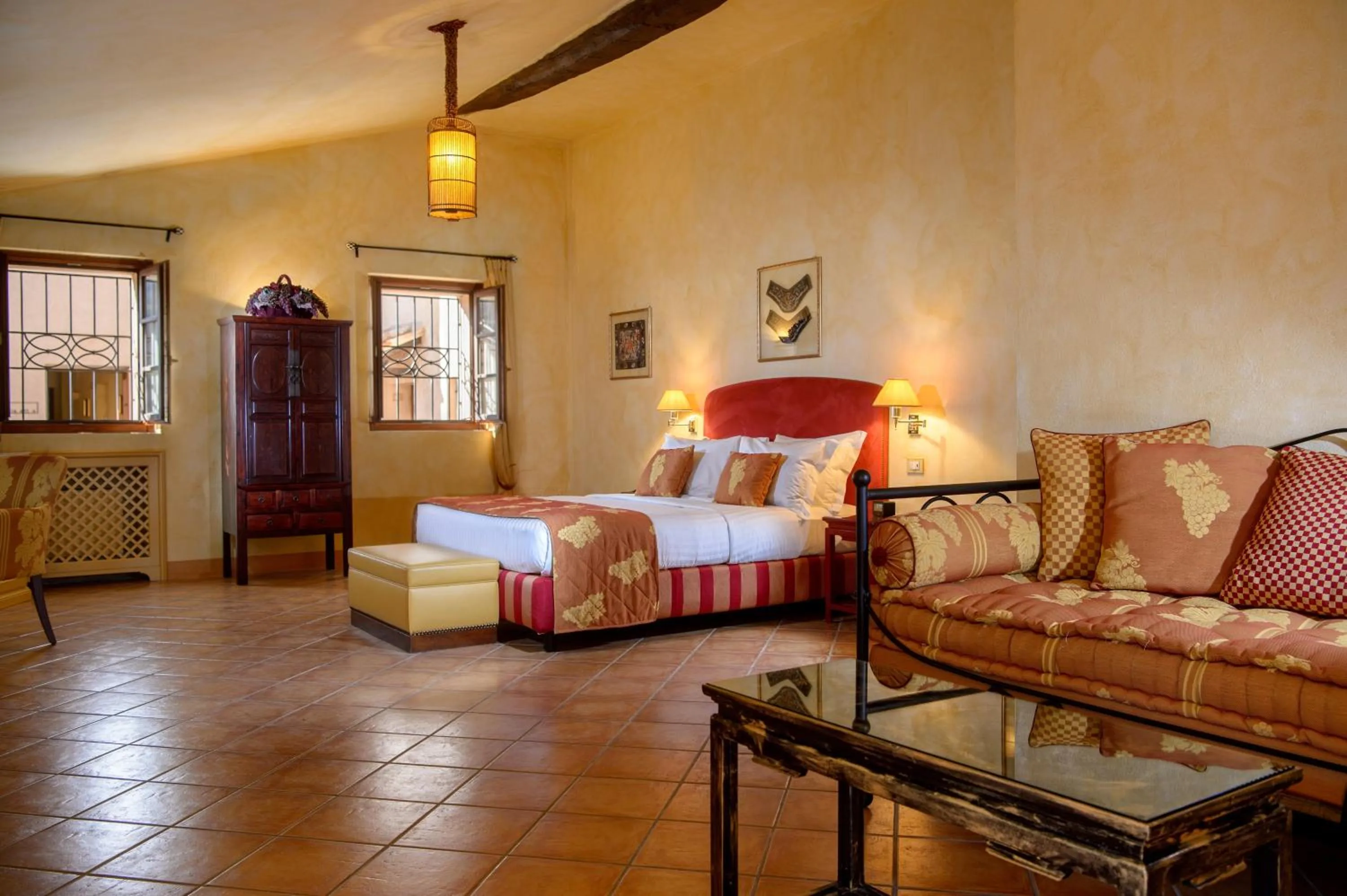 Bedroom in La Bagnaia Golf Resort