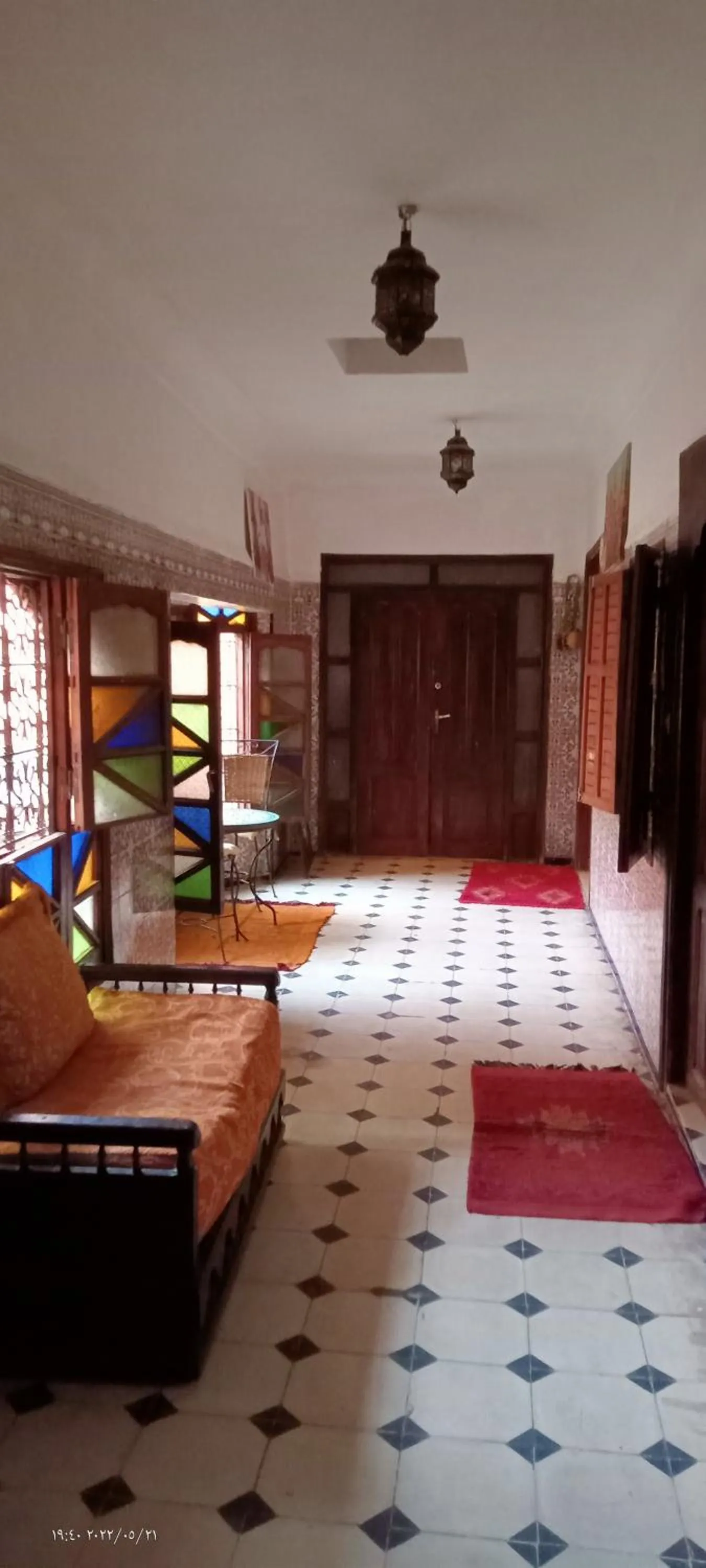 Bed in Riad Dar Zaida