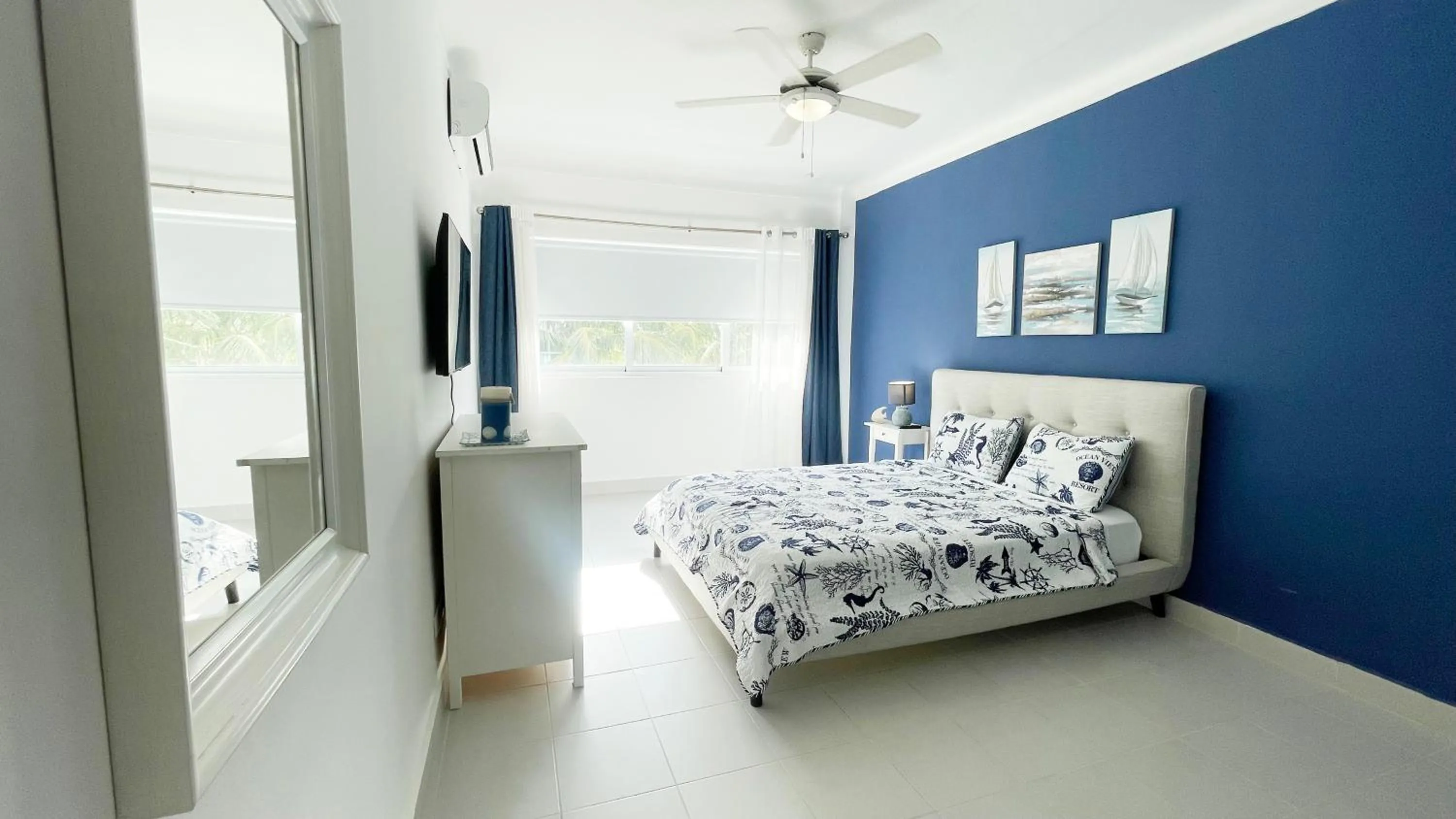 Bed in Precioso Apartamento a solo pasos de la Playa