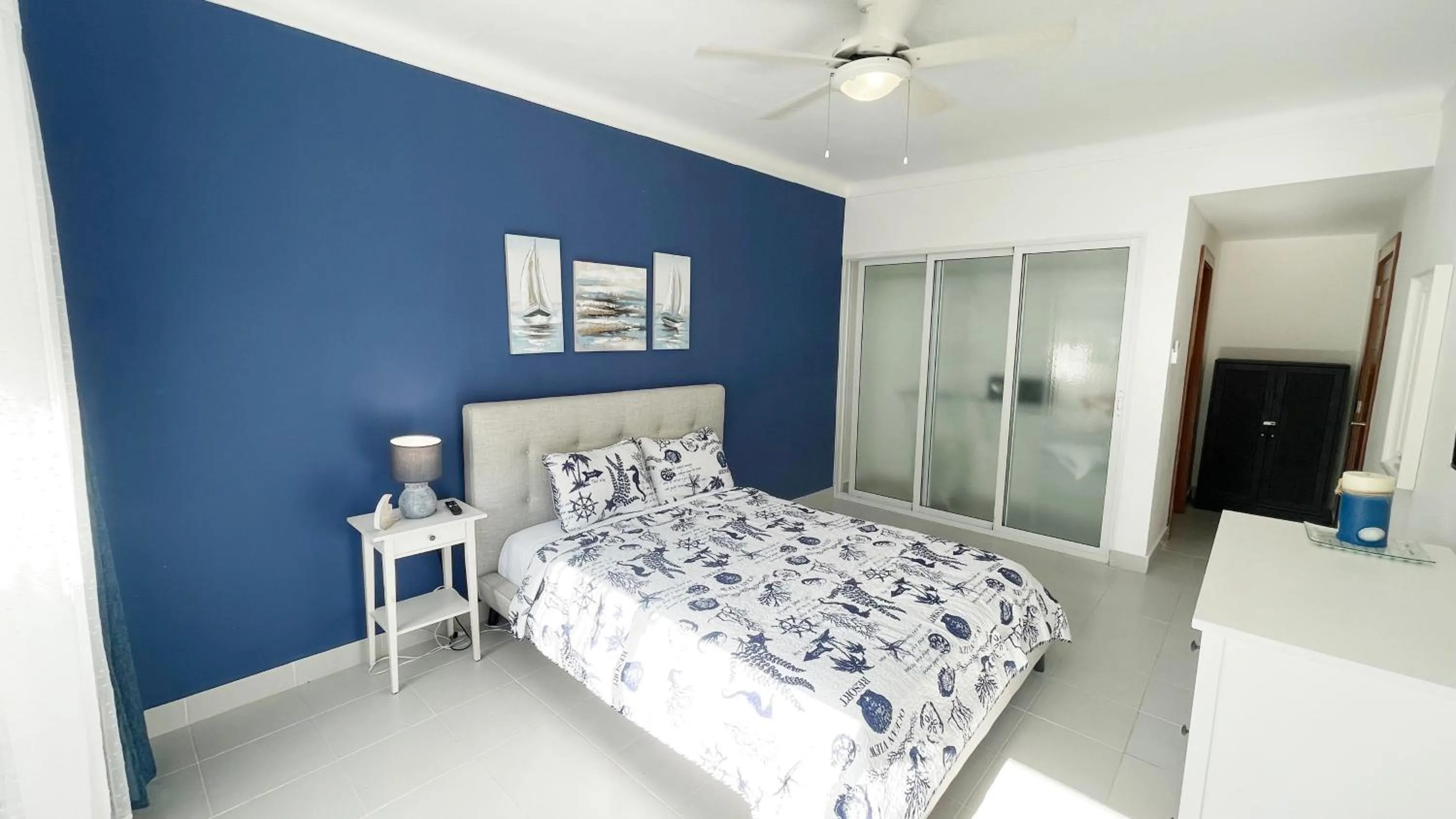 Bed in Precioso Apartamento a solo pasos de la Playa