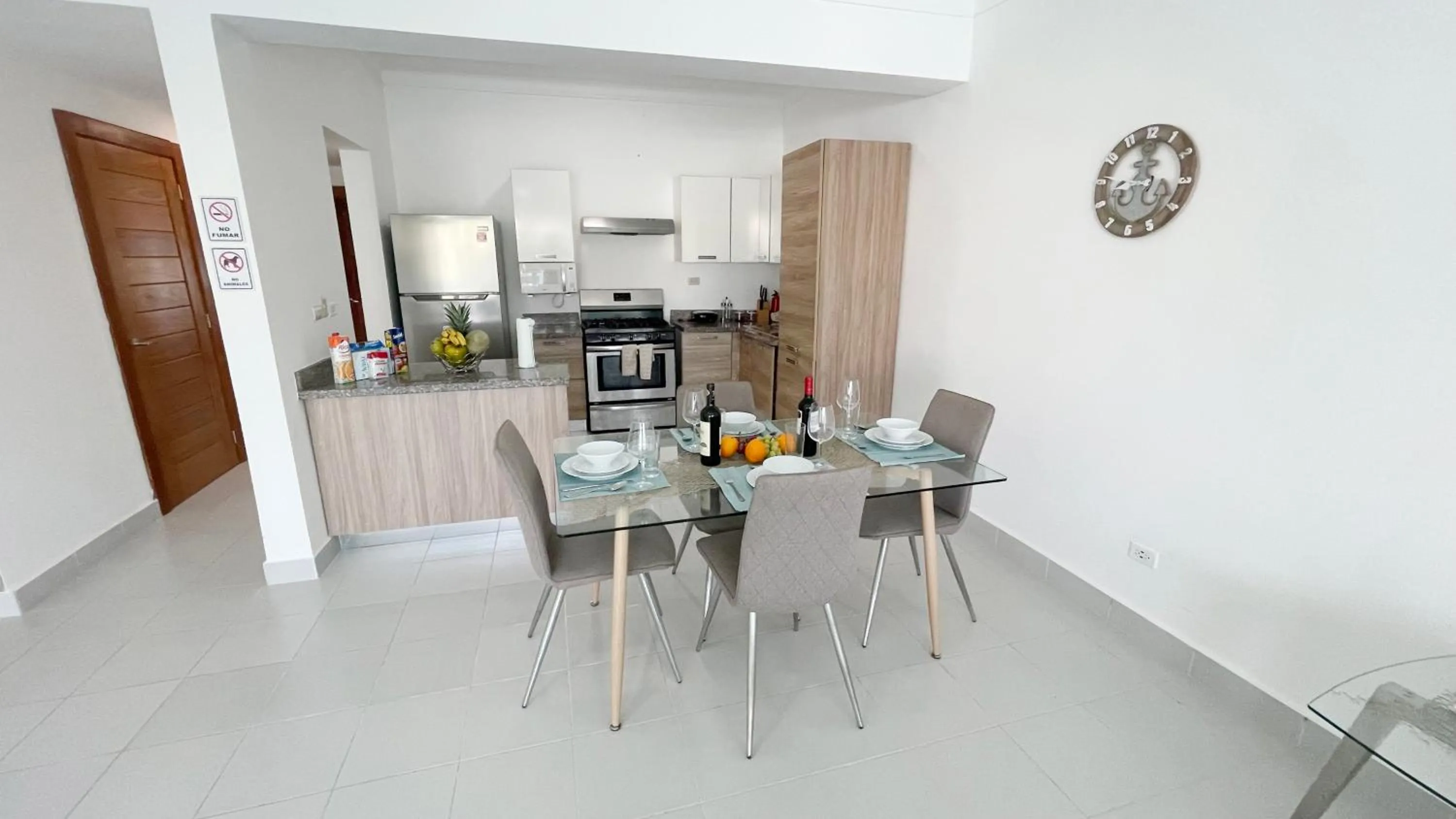 Kitchen or kitchenette in Precioso Apartamento a solo pasos de la Playa