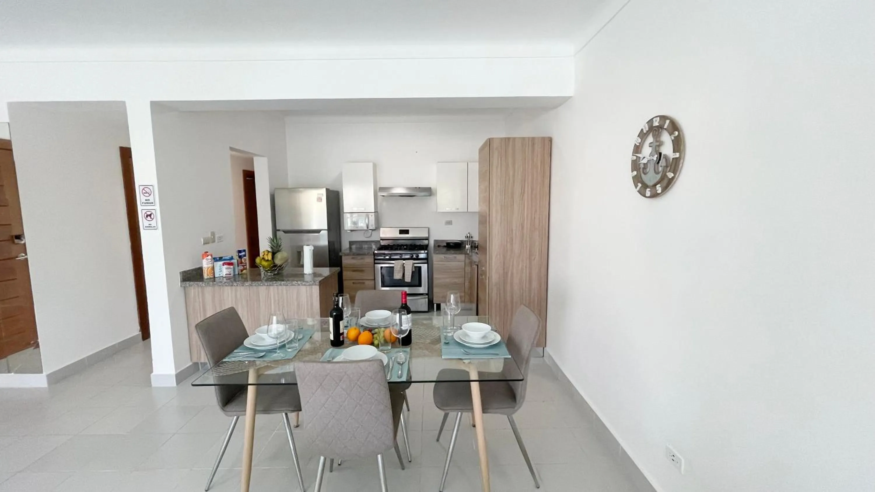 Kitchen or kitchenette in Precioso Apartamento a solo pasos de la Playa