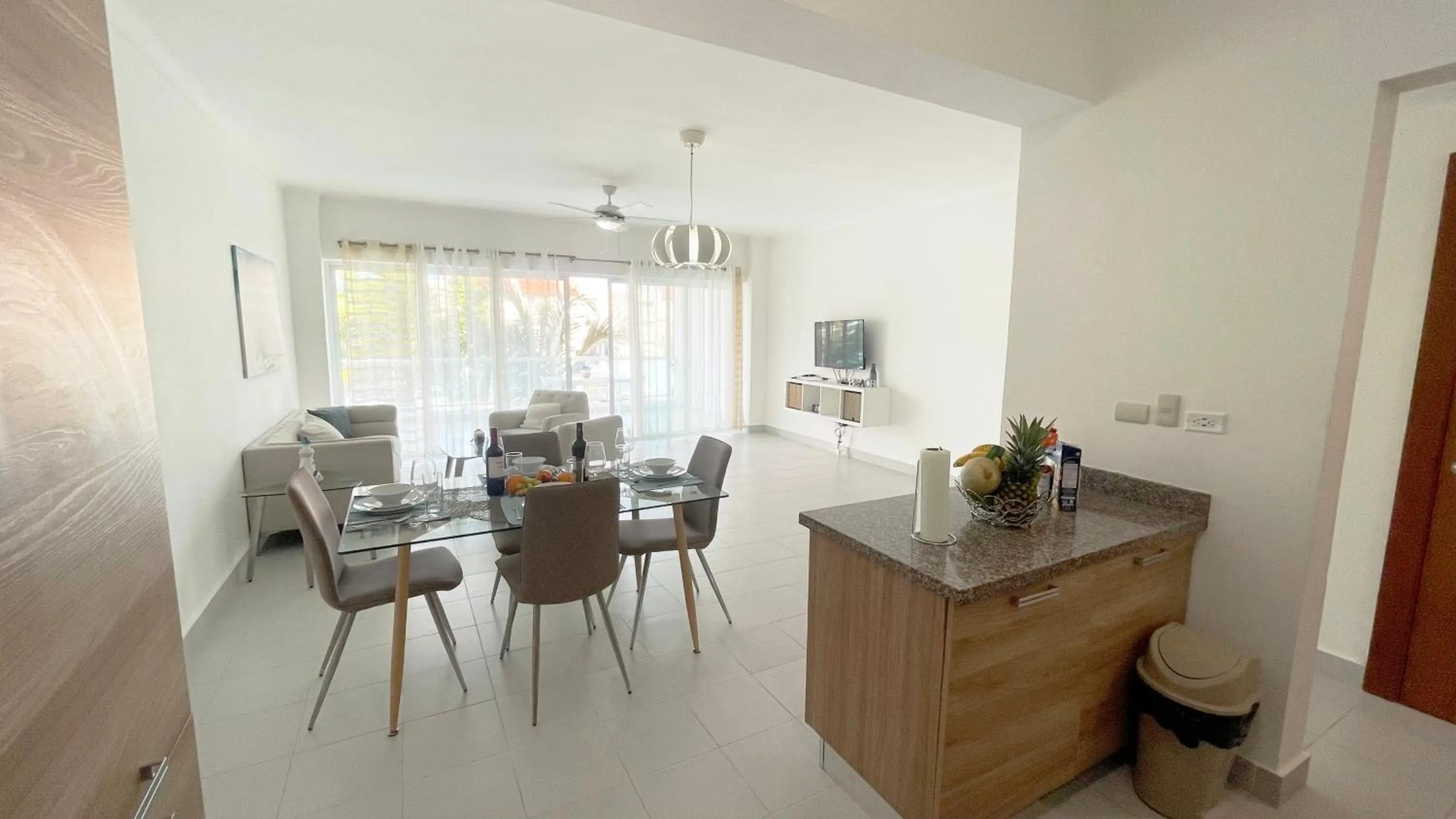 Kitchen or kitchenette in Precioso Apartamento a solo pasos de la Playa