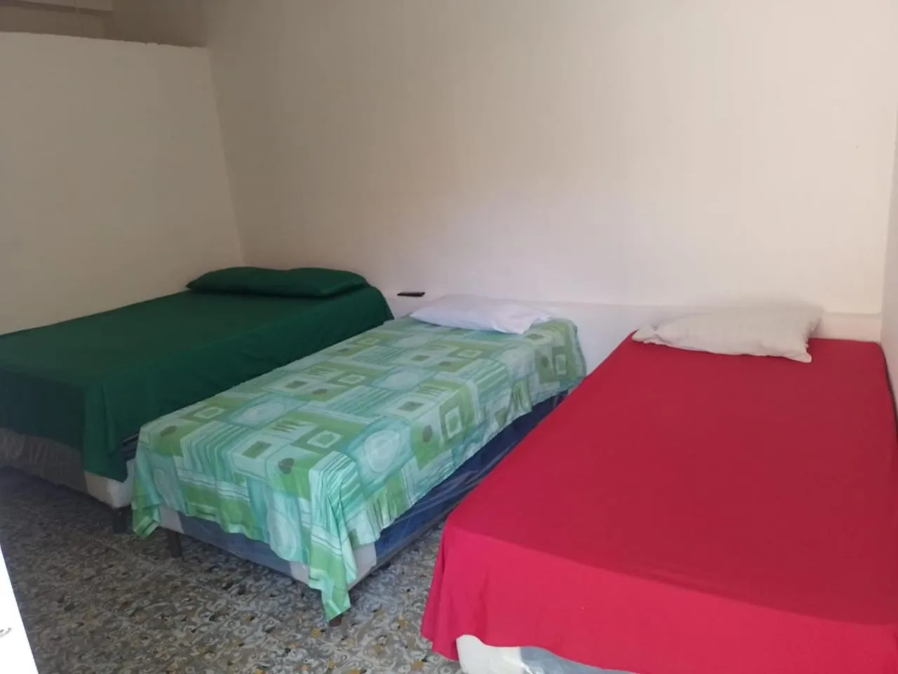 Bed in Hotel Villa Aurora