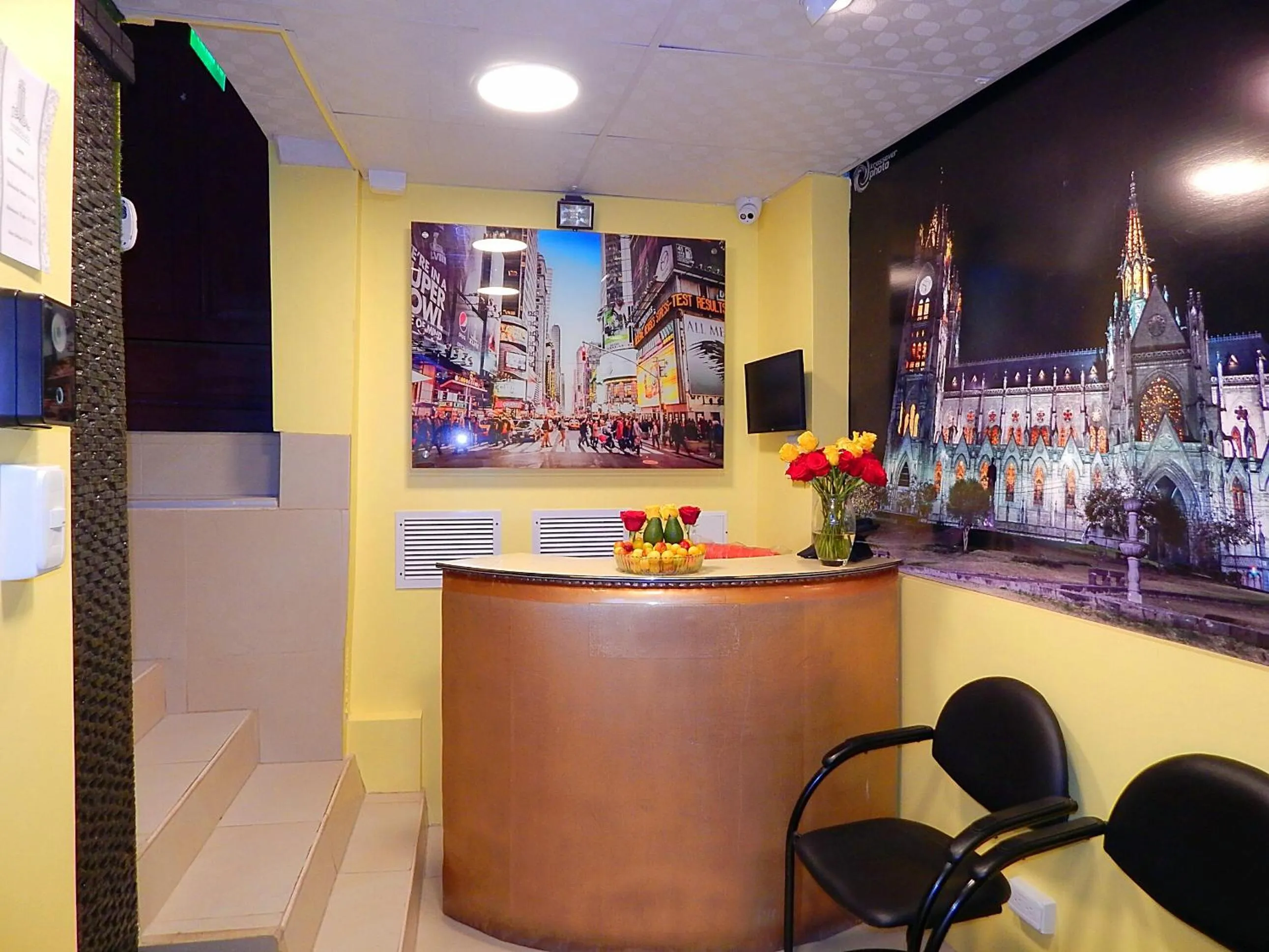 Lobby or reception in Olympus Plaza