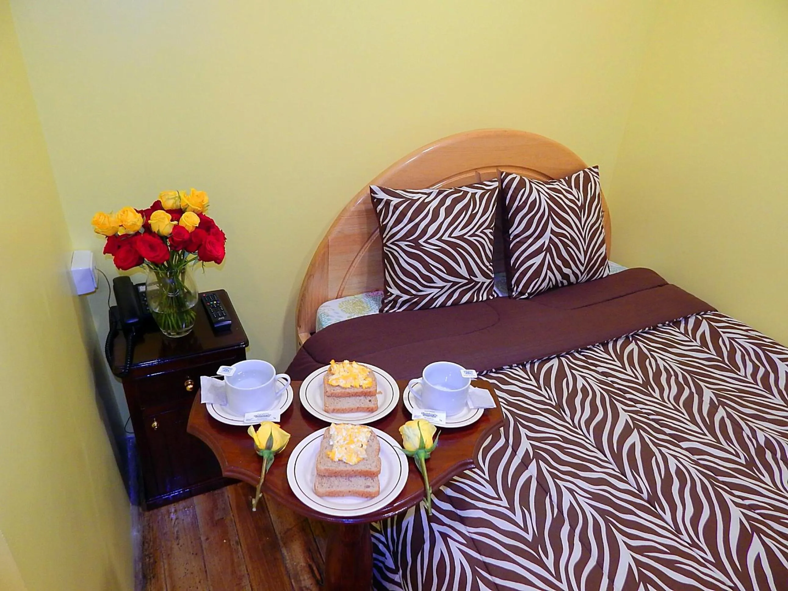 Bed in Olympus Plaza