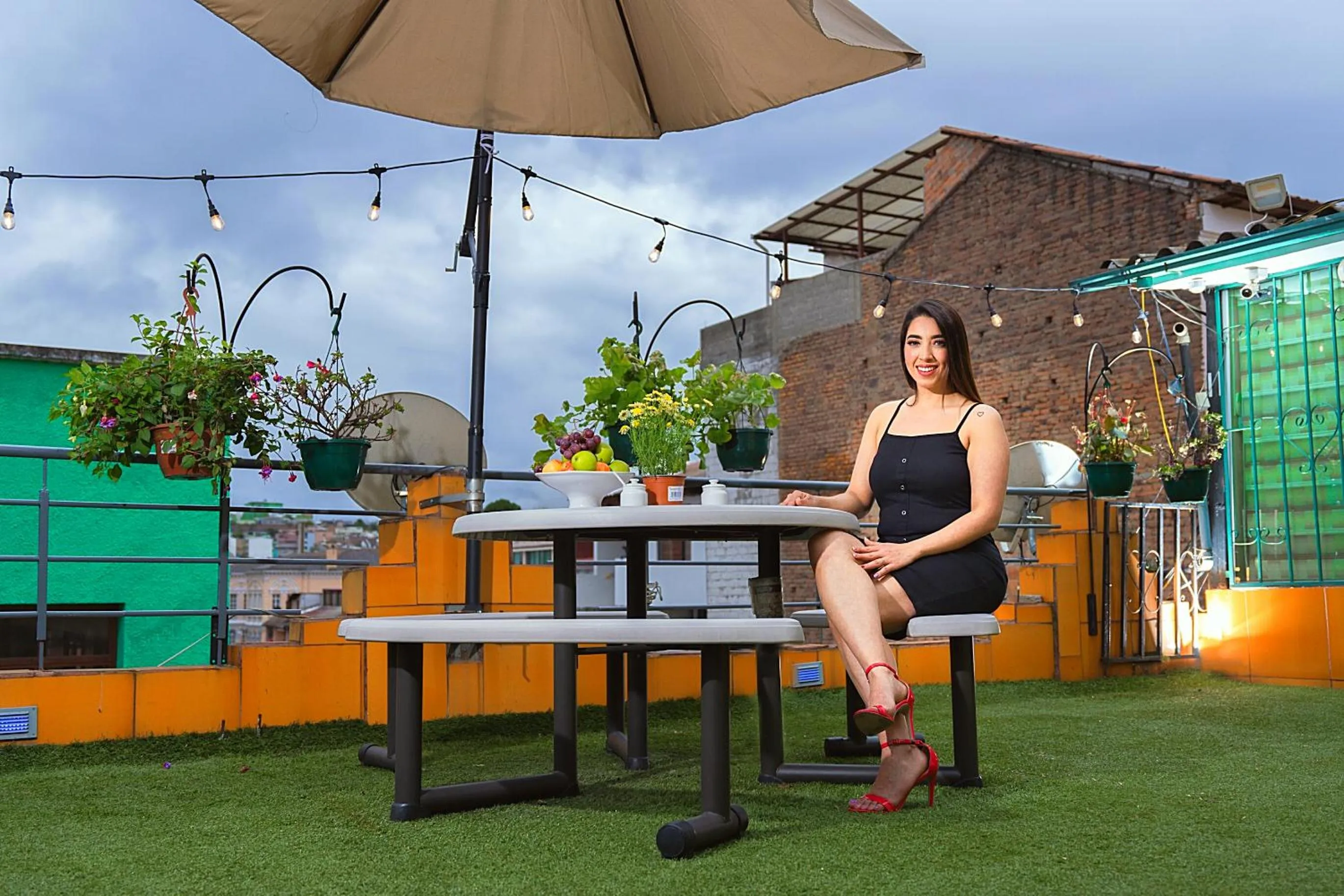 BBQ facilities in Olympus Plaza