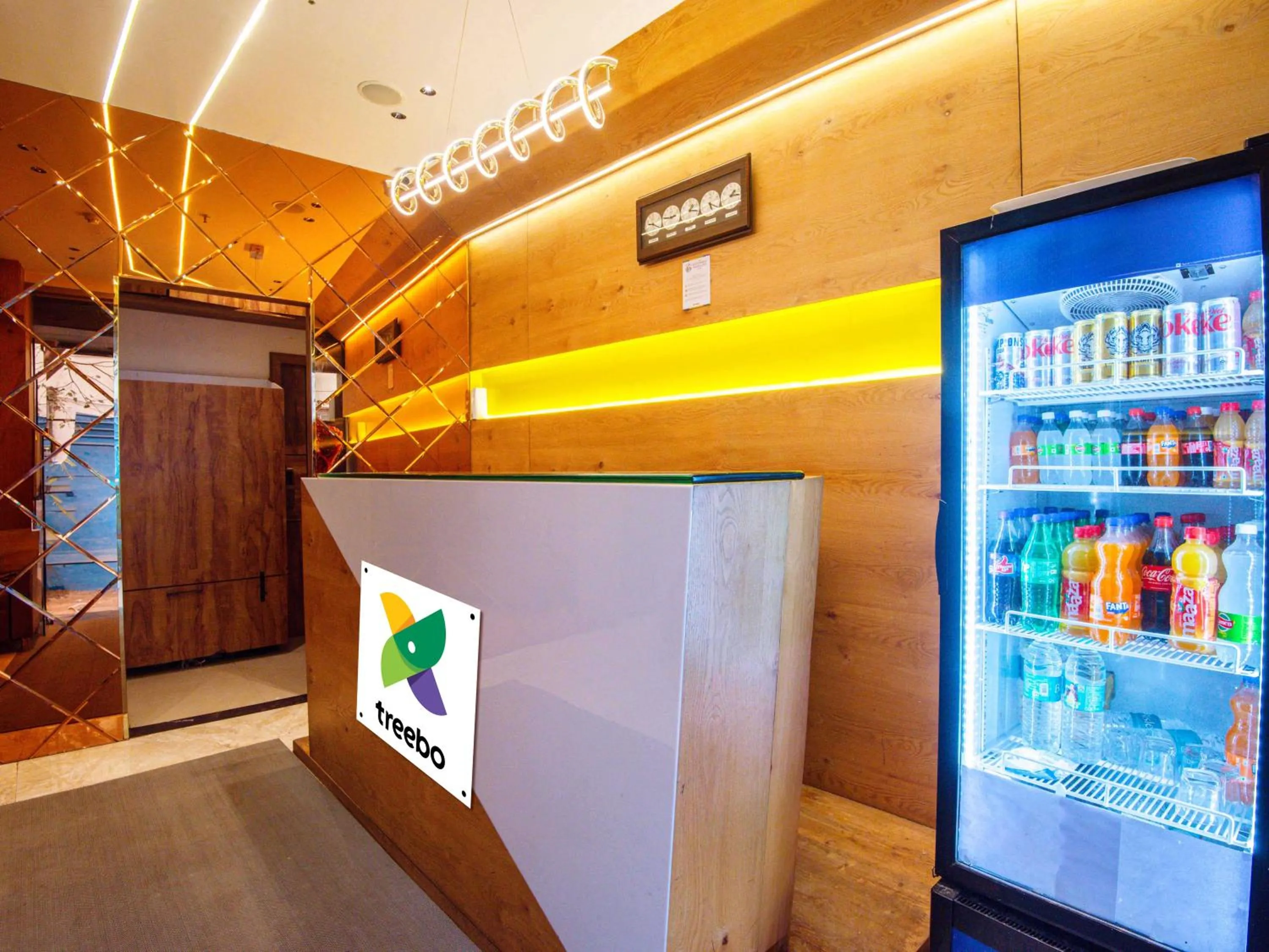 Lobby or reception in Treebo Amber Imperial