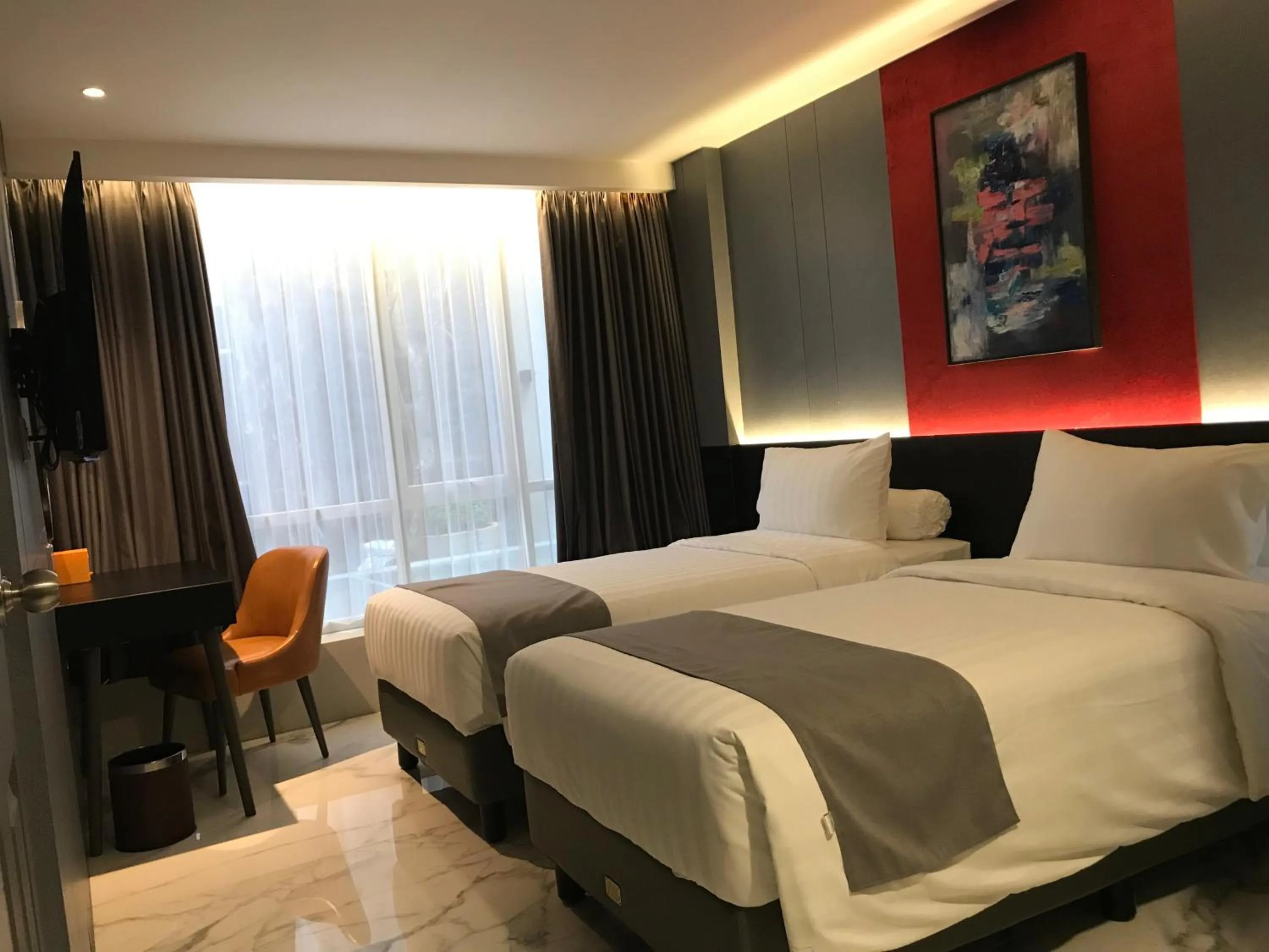 Bedroom, Bed in Trio Azana Style Kebumen