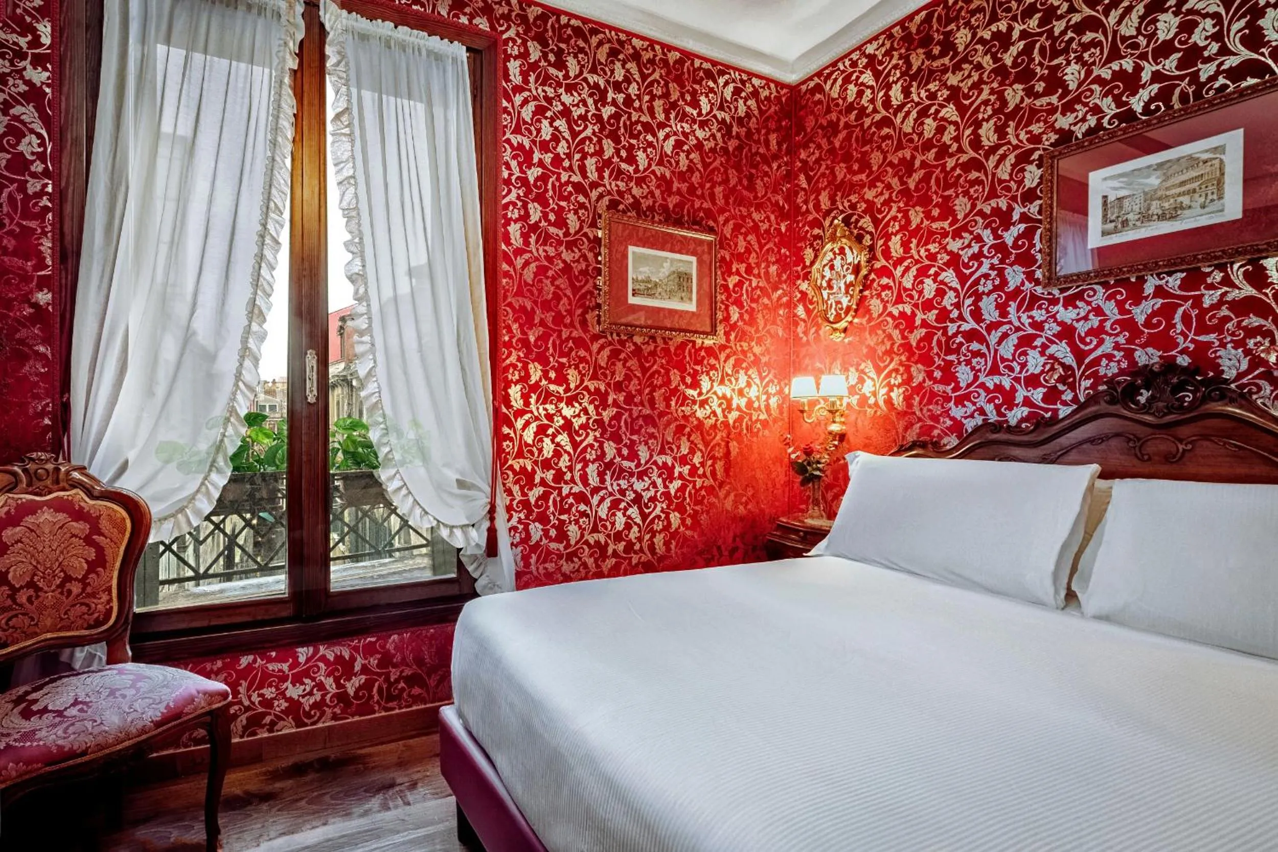 Bed in Antica Locanda Sturion Residenza d'Epoca