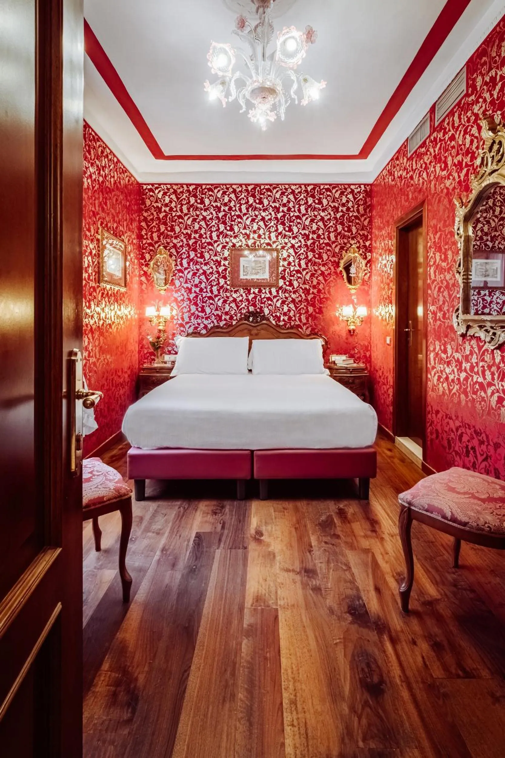 Bed in Antica Locanda Sturion Residenza d'Epoca