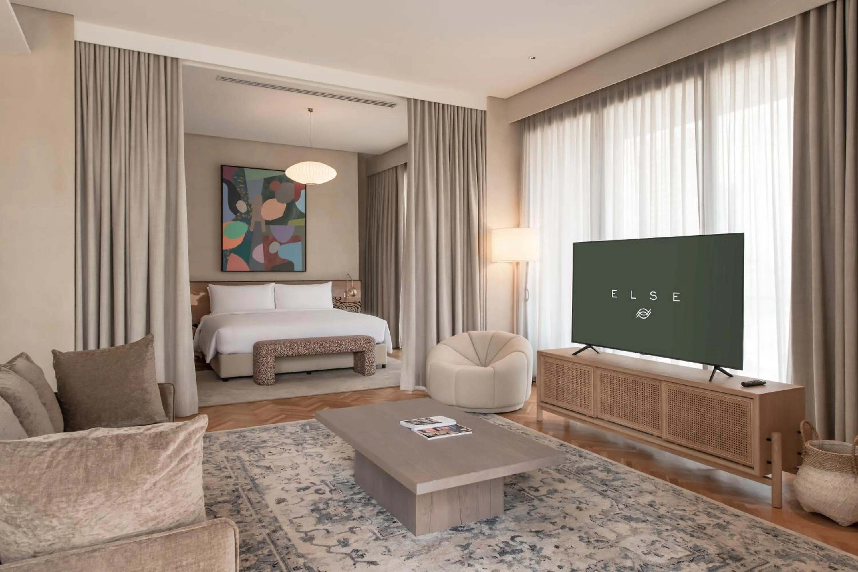 Communal lounge/ TV room in Else Kuala Lumpur, a member of Design Hotels