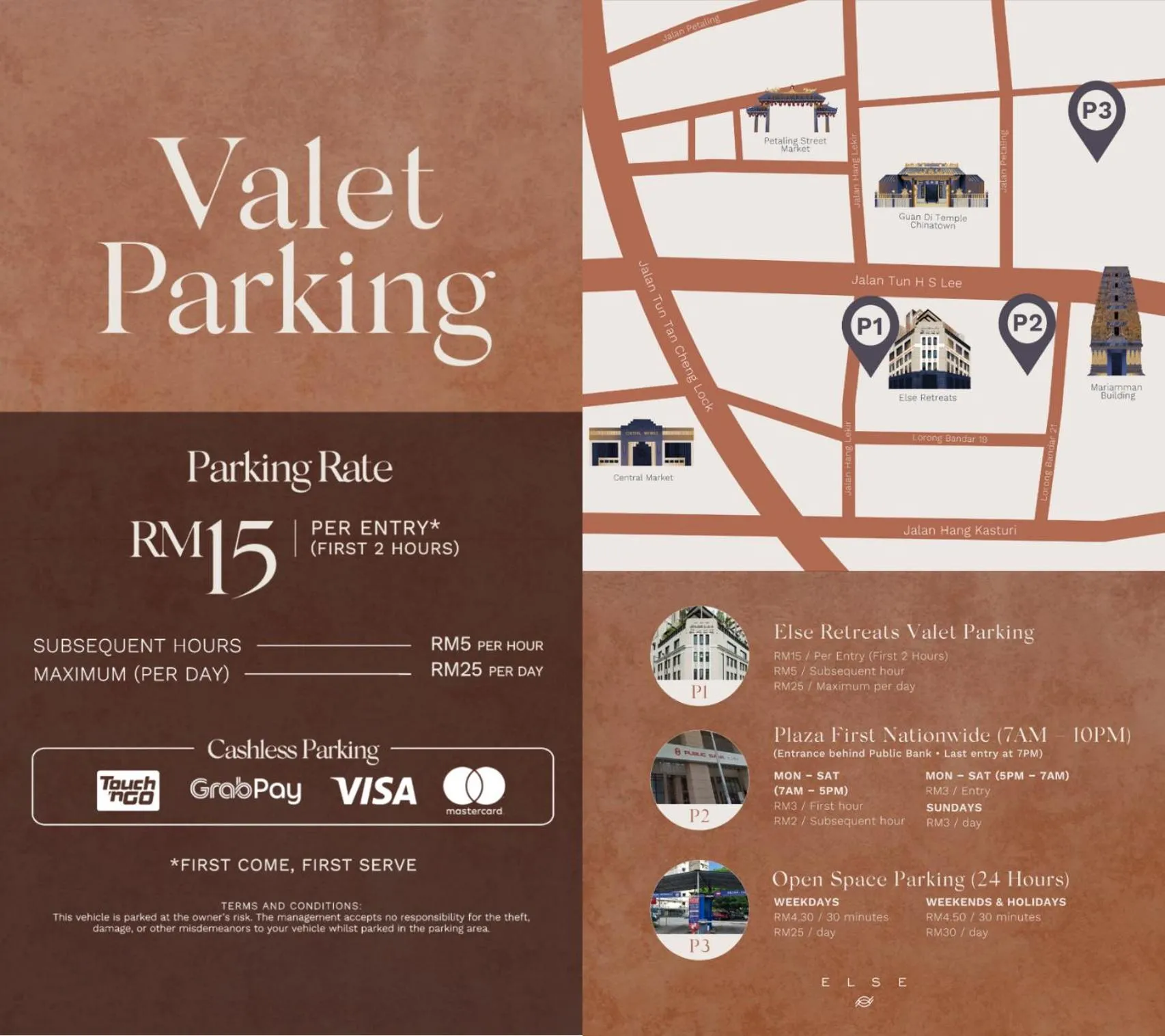 Parking in Else Kuala Lumpur, a member of Design Hotels