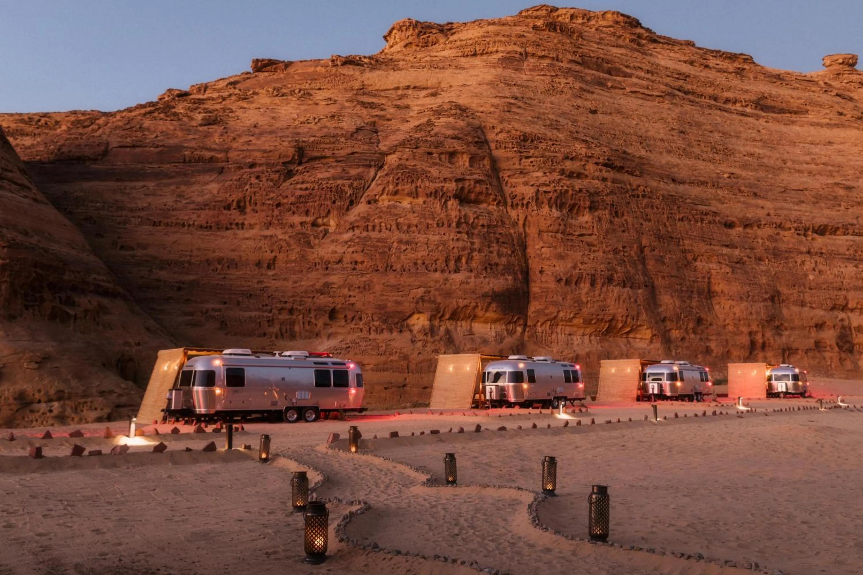 Natural landscape in Caravan AlUla by Our Habitas