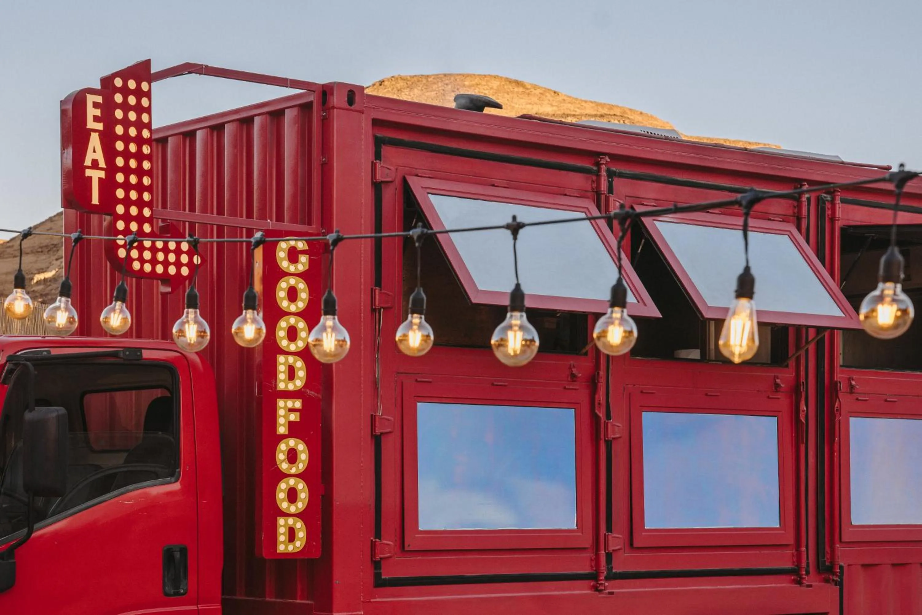 Restaurant/places to eat in Caravan AlUla by Our Habitas