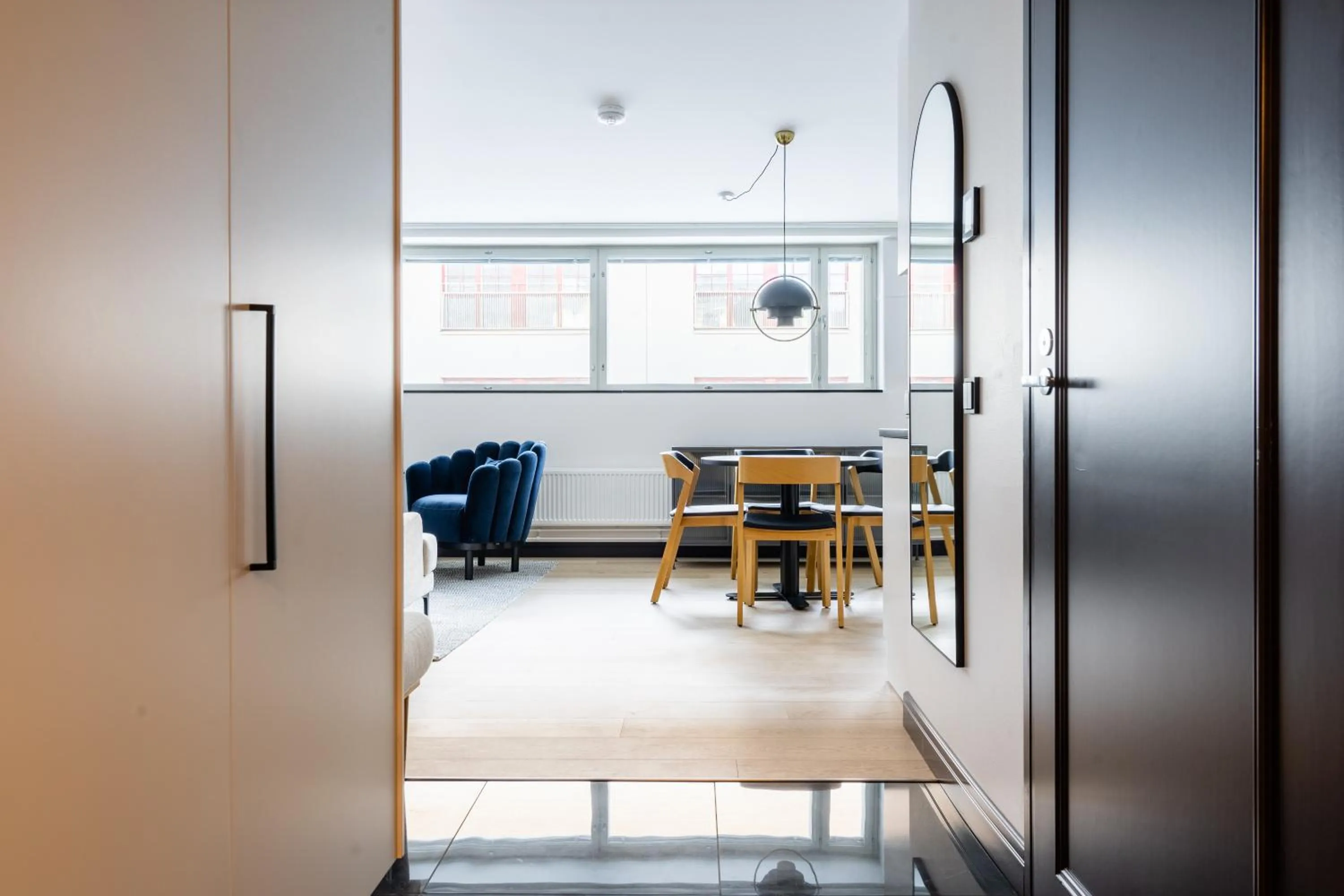 Living room in Bob W Helsinki Katajanokka