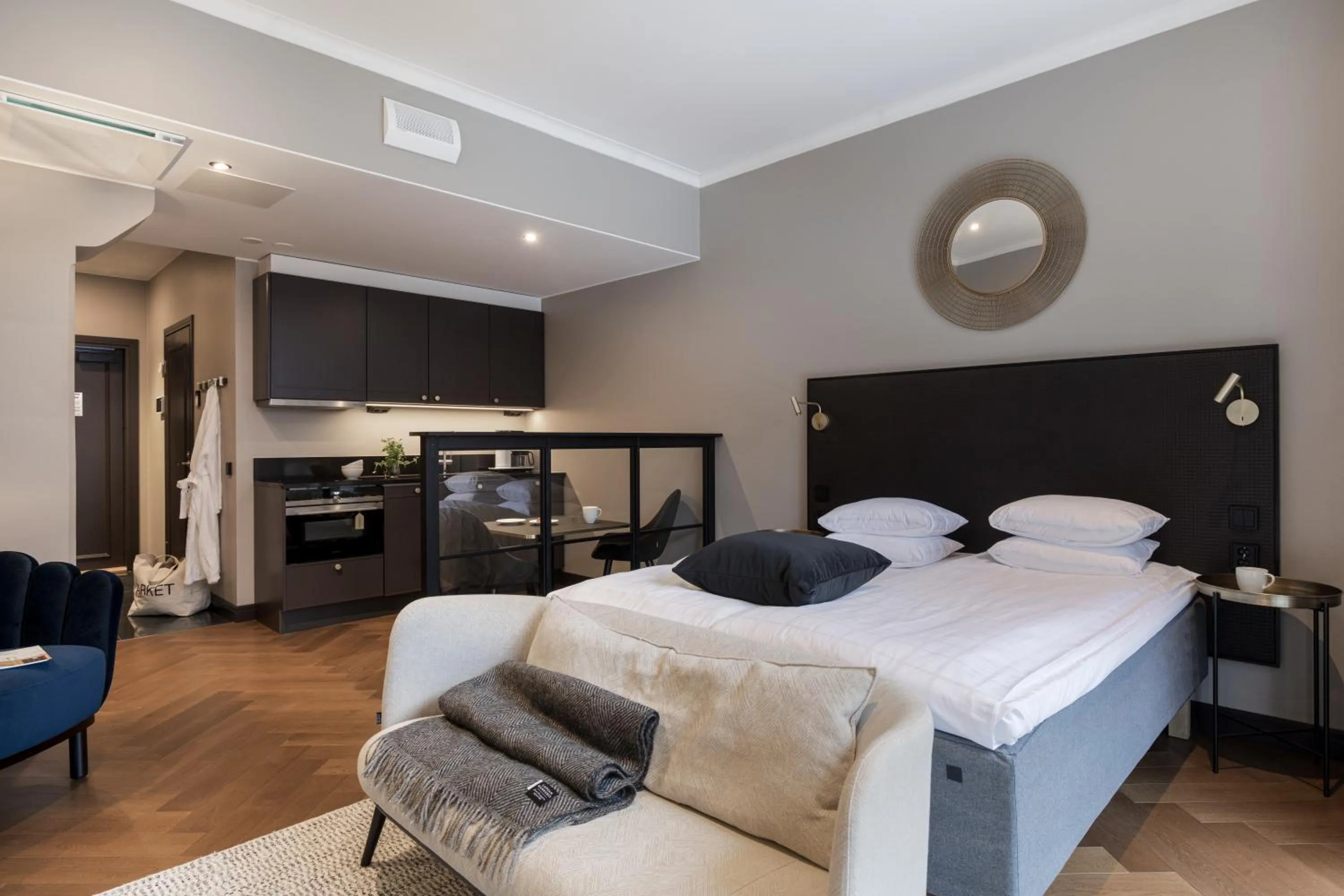 Bed in Bob W Helsinki Katajanokka